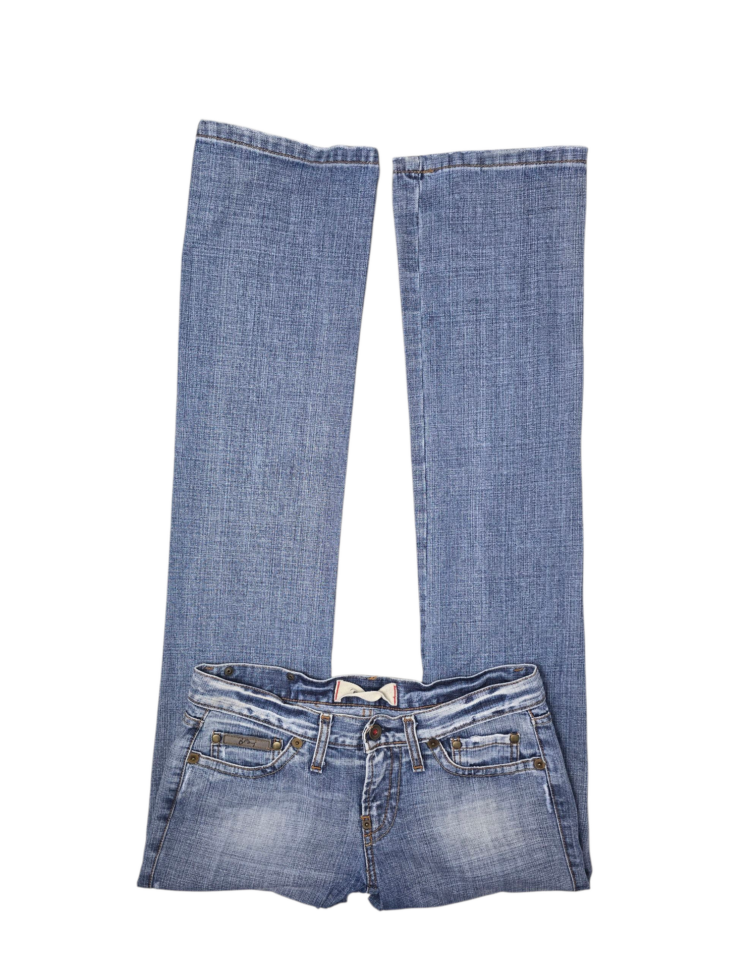 00s vintage bootcut low waist denim pants