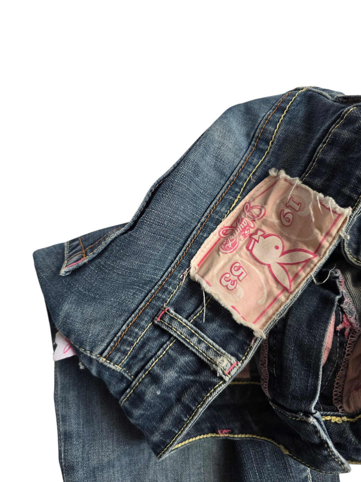 2000s vintage Playmate mcbling bootcut low rise jean - zimfriperie