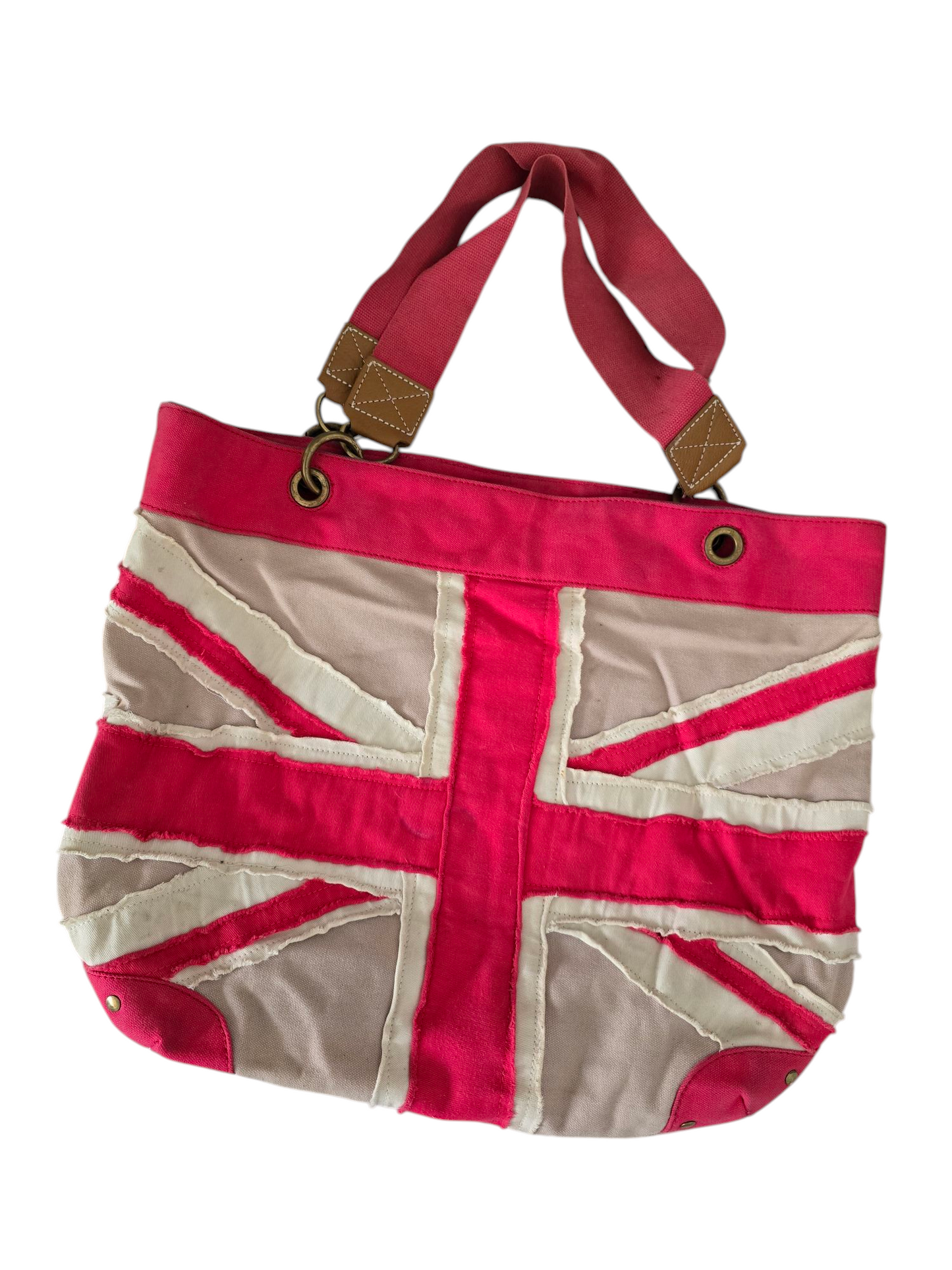 Y2k vintage indiesleaze british flag bag