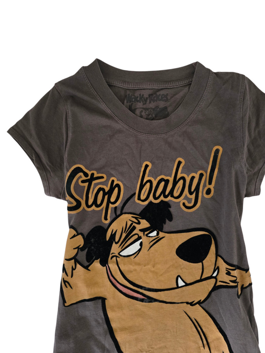 2000s vintage indie sleaze printed tshirt - zimfriperie