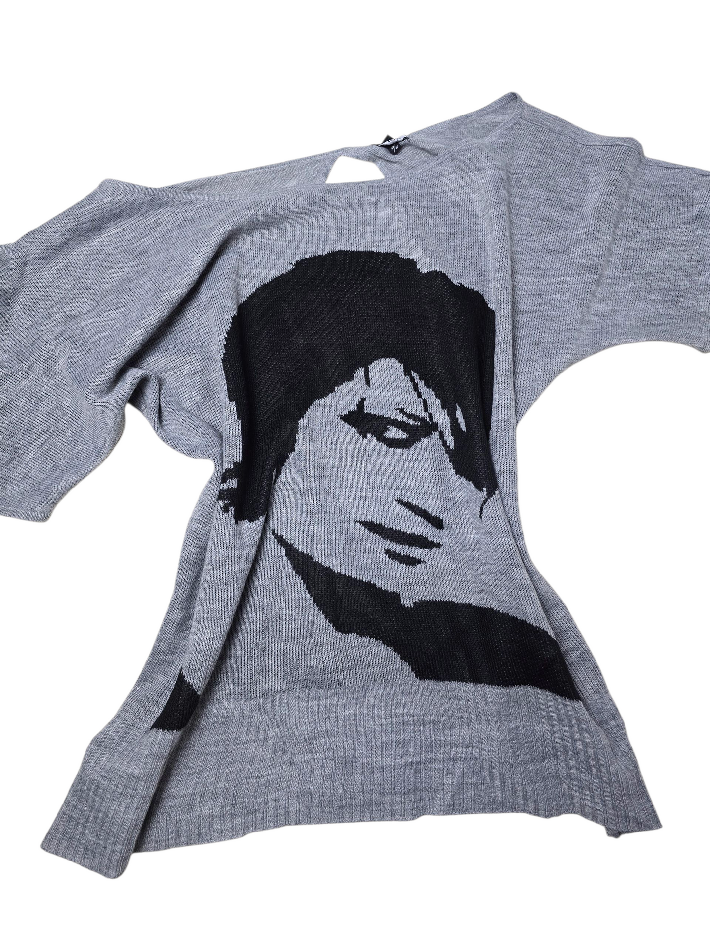 00s vintage indie sleaze batwing sweater