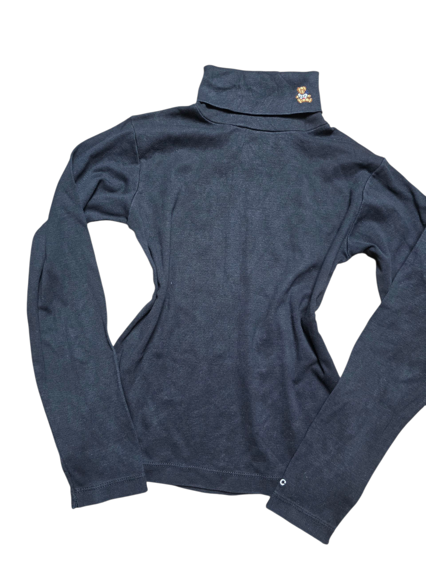 00s vintage basic fitted turtleneck top