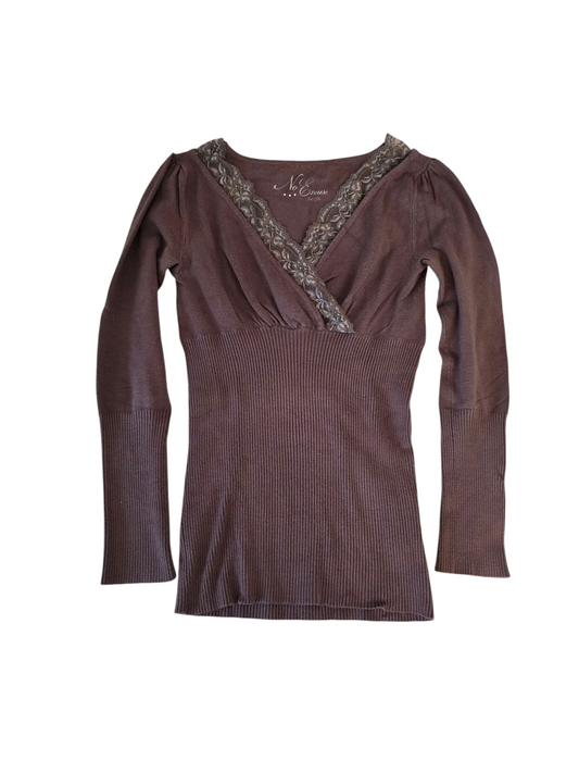 00s vintage coquette downtown sweater