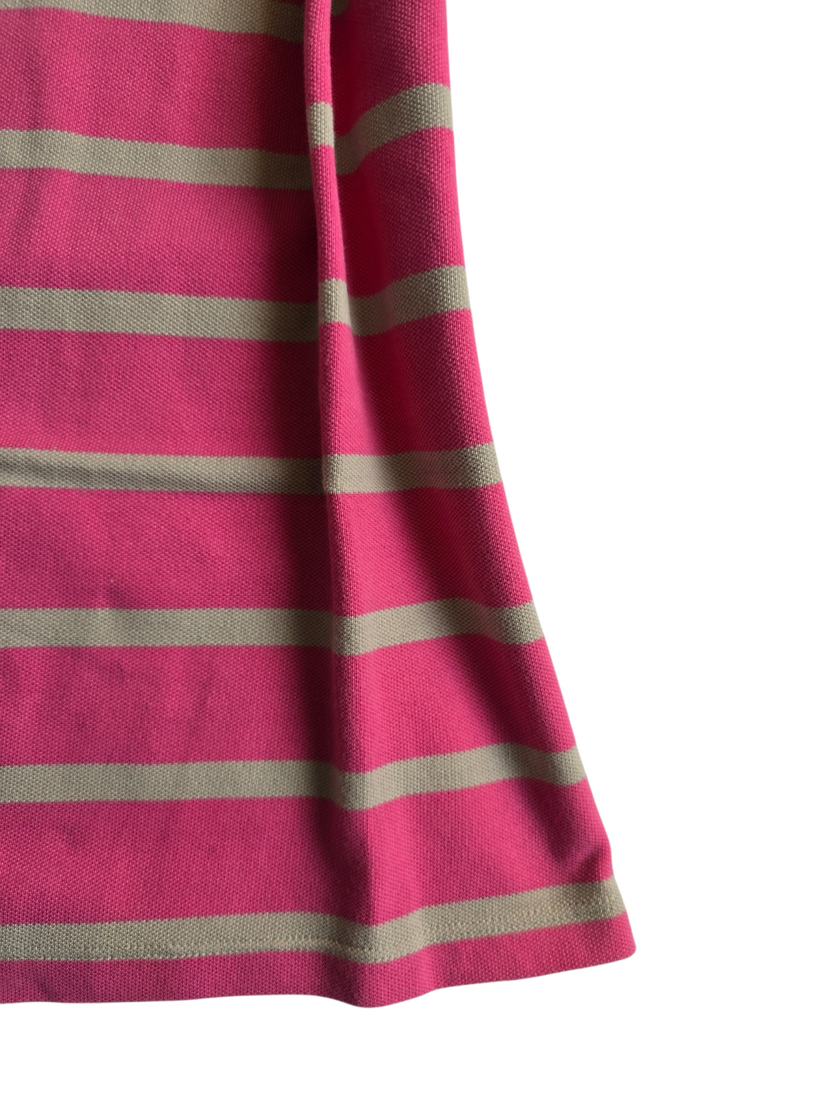 2000s vintage swag striped pink shirt