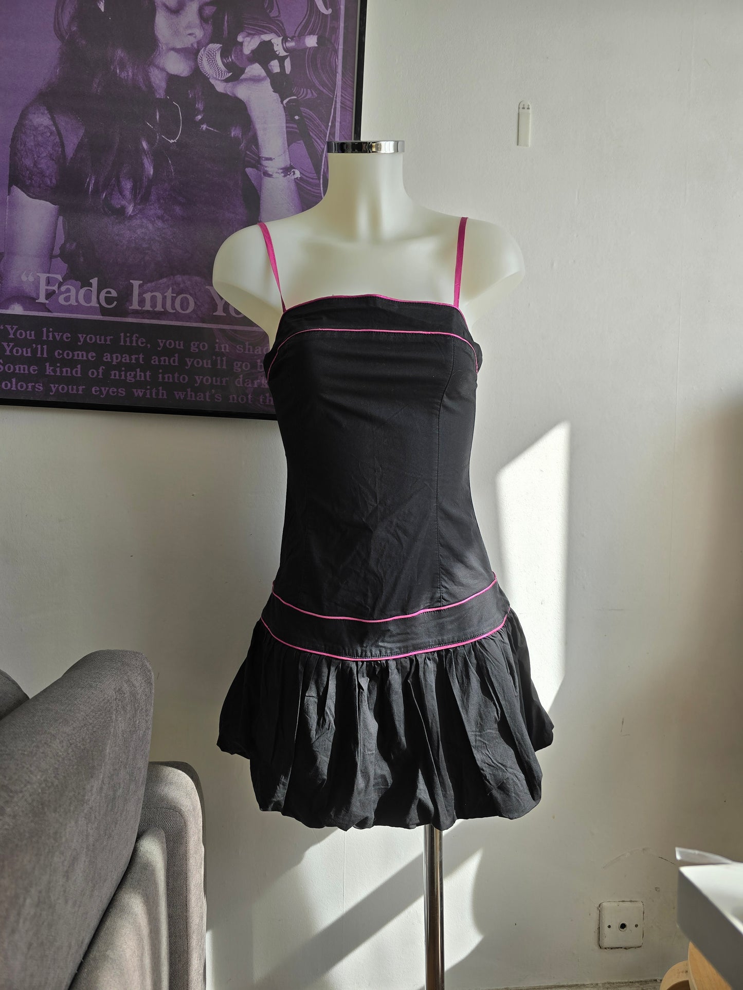 00s vintage coquettish balloon dress