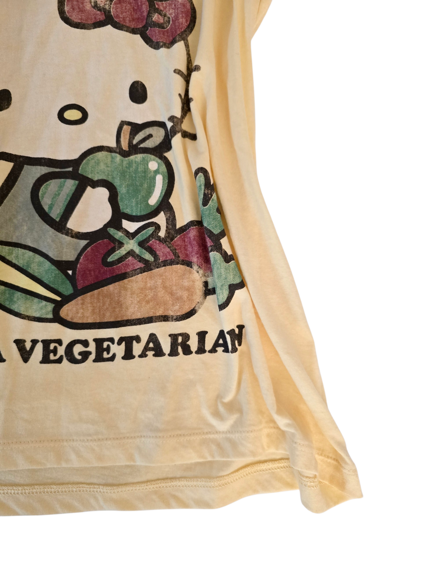 2009 vintage Hello kitty archive yellow swag top - zimfriperie