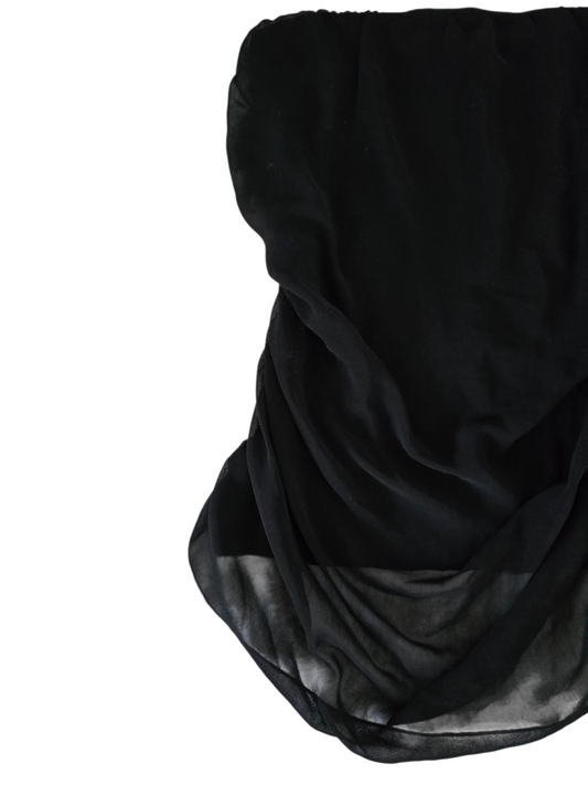 2000s vintage strapless dark top - zimfriperie