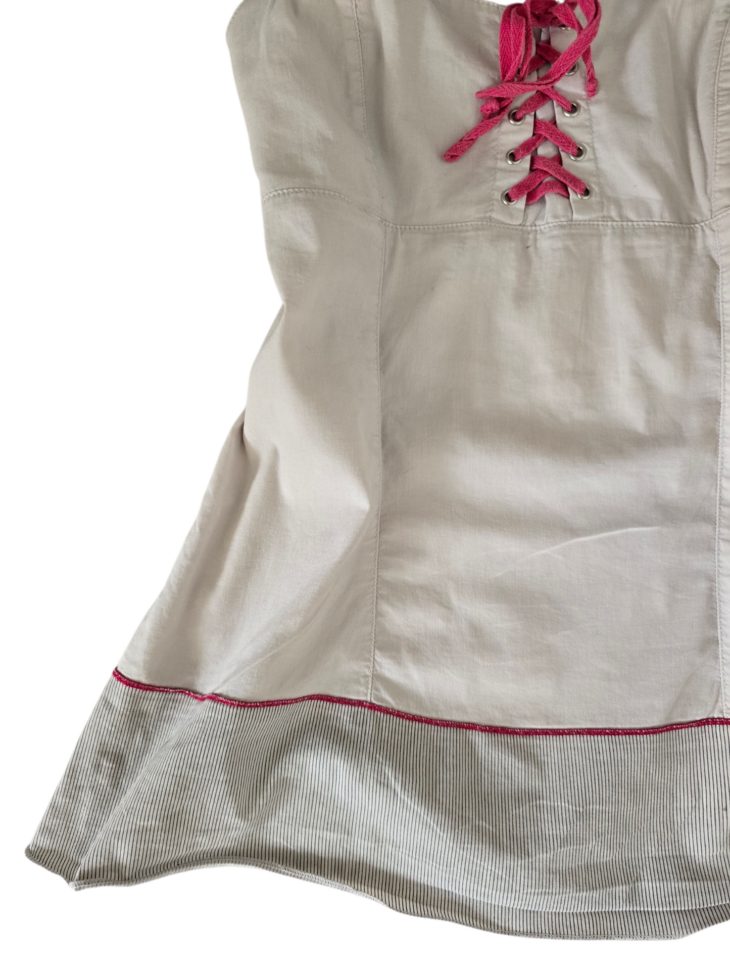 2000s vintage indie sleaze medieval top