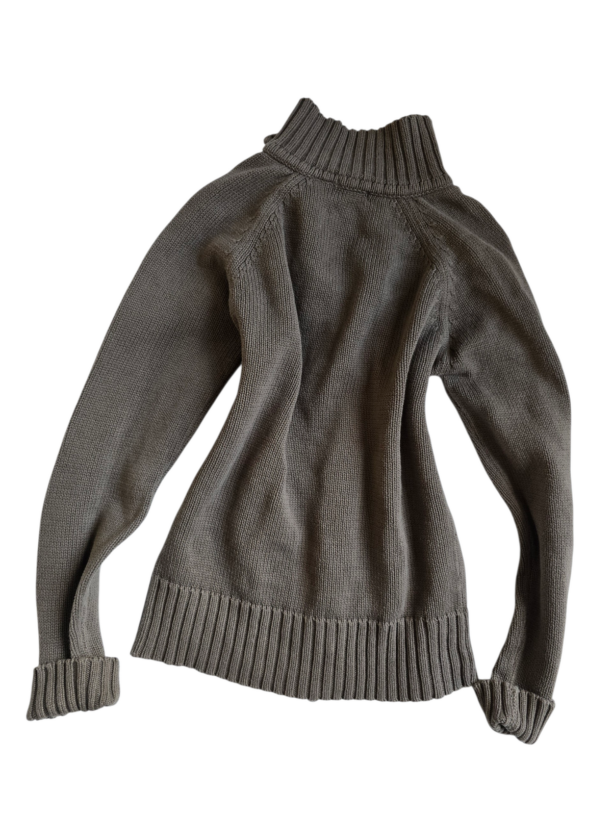 2000s vintage fitted ribbed zip sweater
