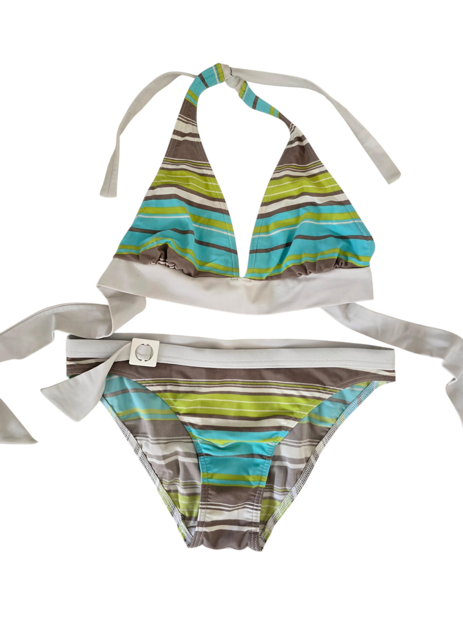 2000s striped bikini - zimfriperie