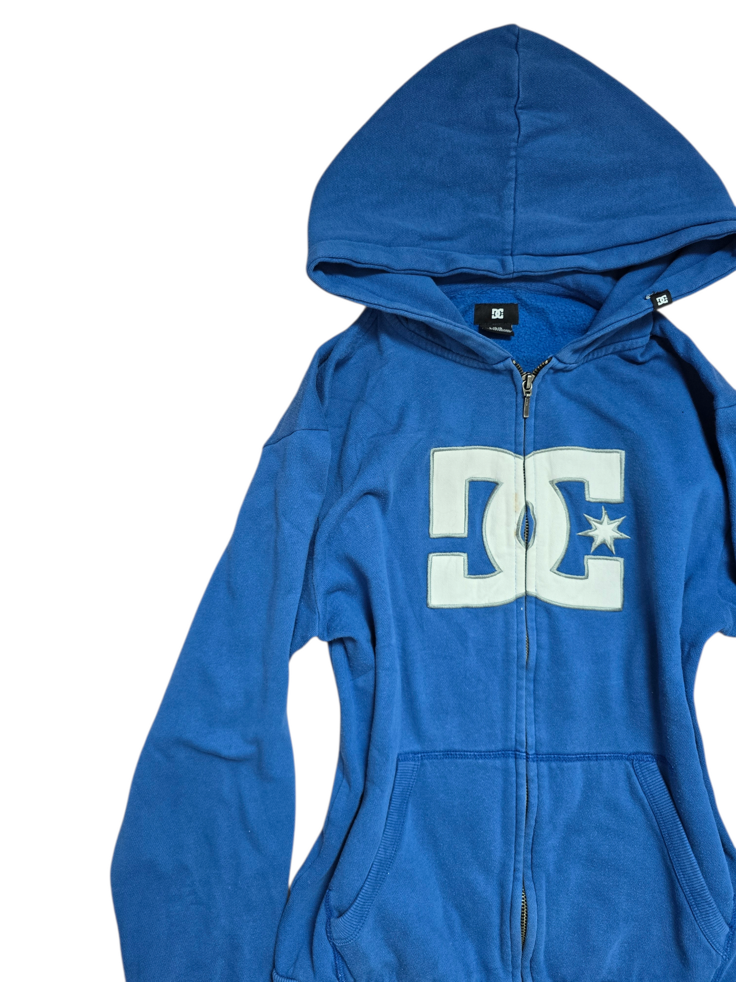 00s vintage swag DC blue zip sweater - zimfriperie
