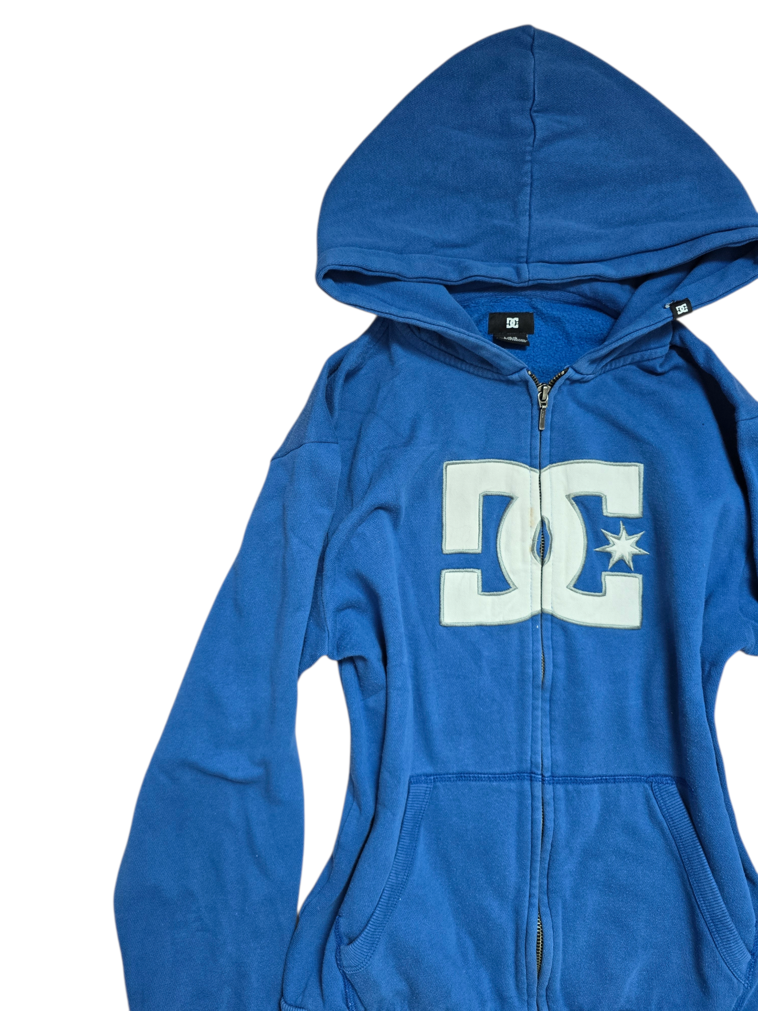 00s vintage swag DC blue zip sweater - zimfriperie