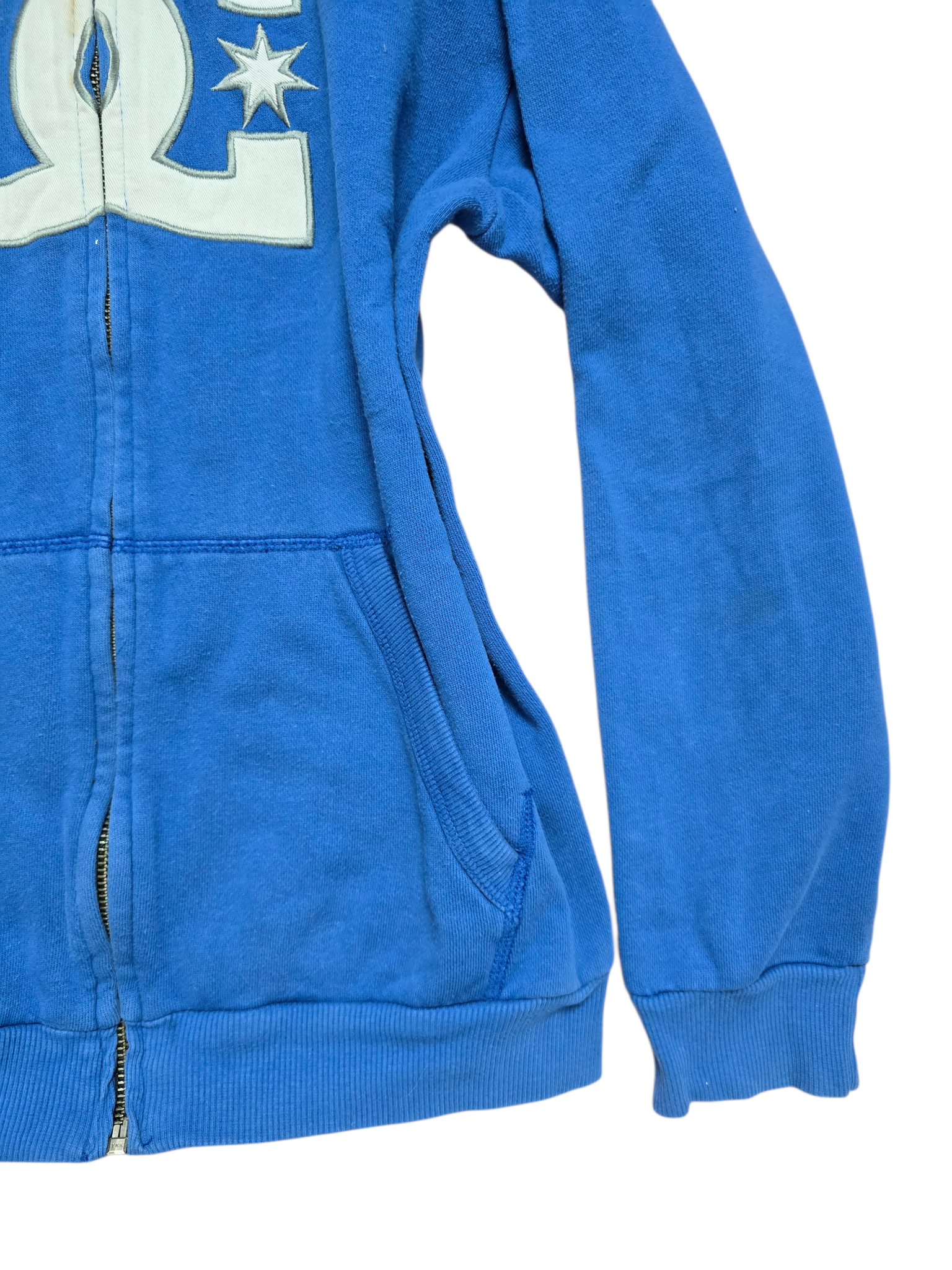 00s vintage swag DC blue zip sweater - zimfriperie