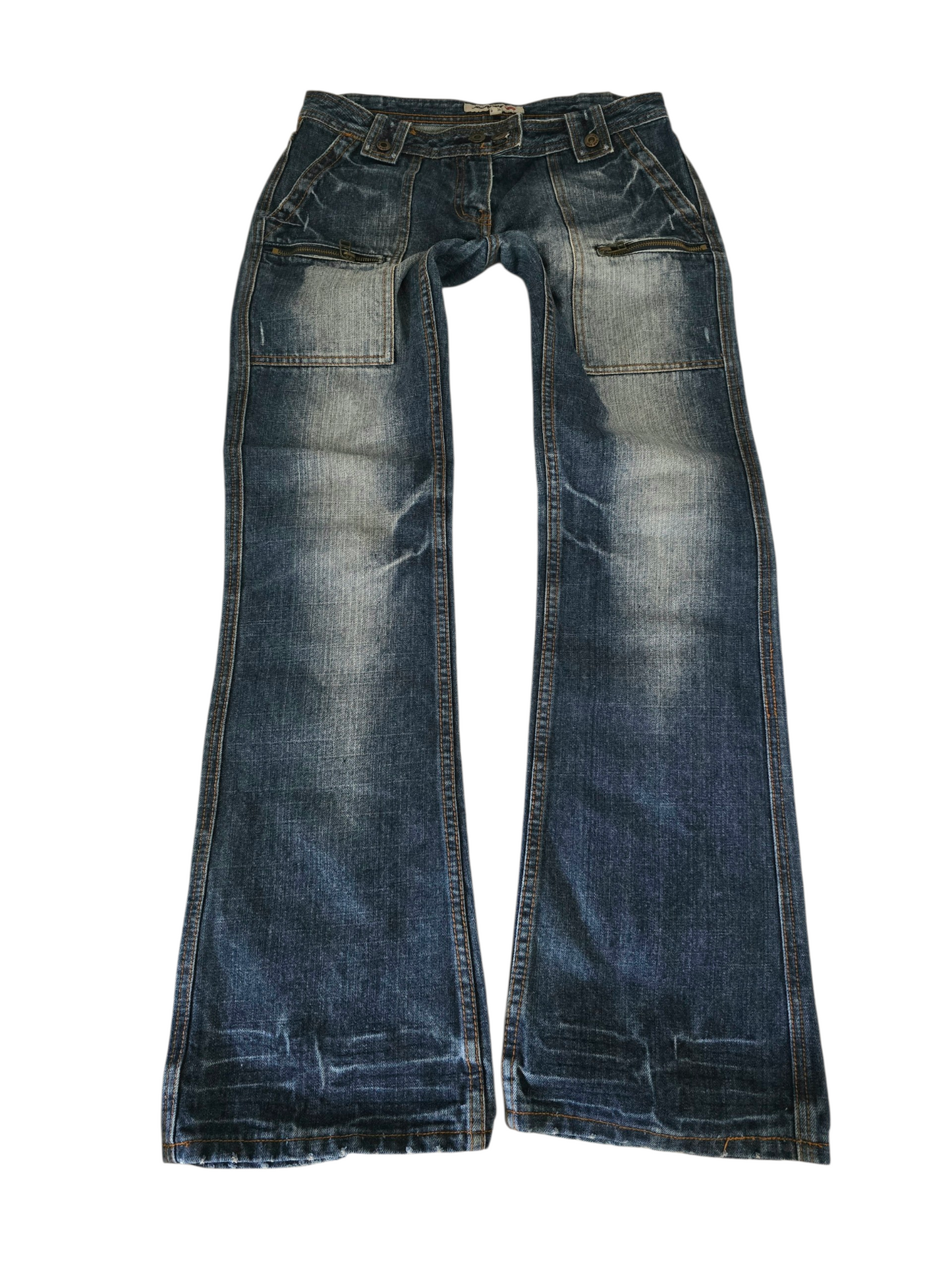 2000s vintage bootcut low rise jean