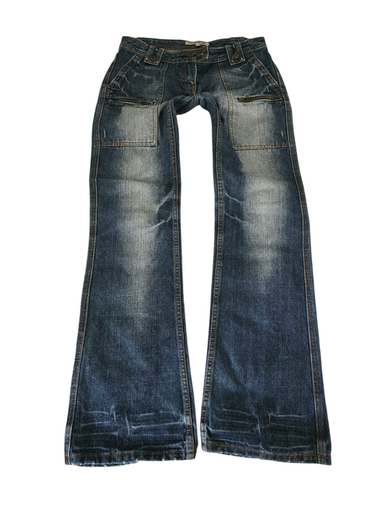 2000s vintage bootcut low rise jean - zimfriperie