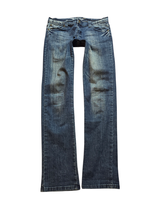 00s vintage denim bootcut pants - zimfriperie