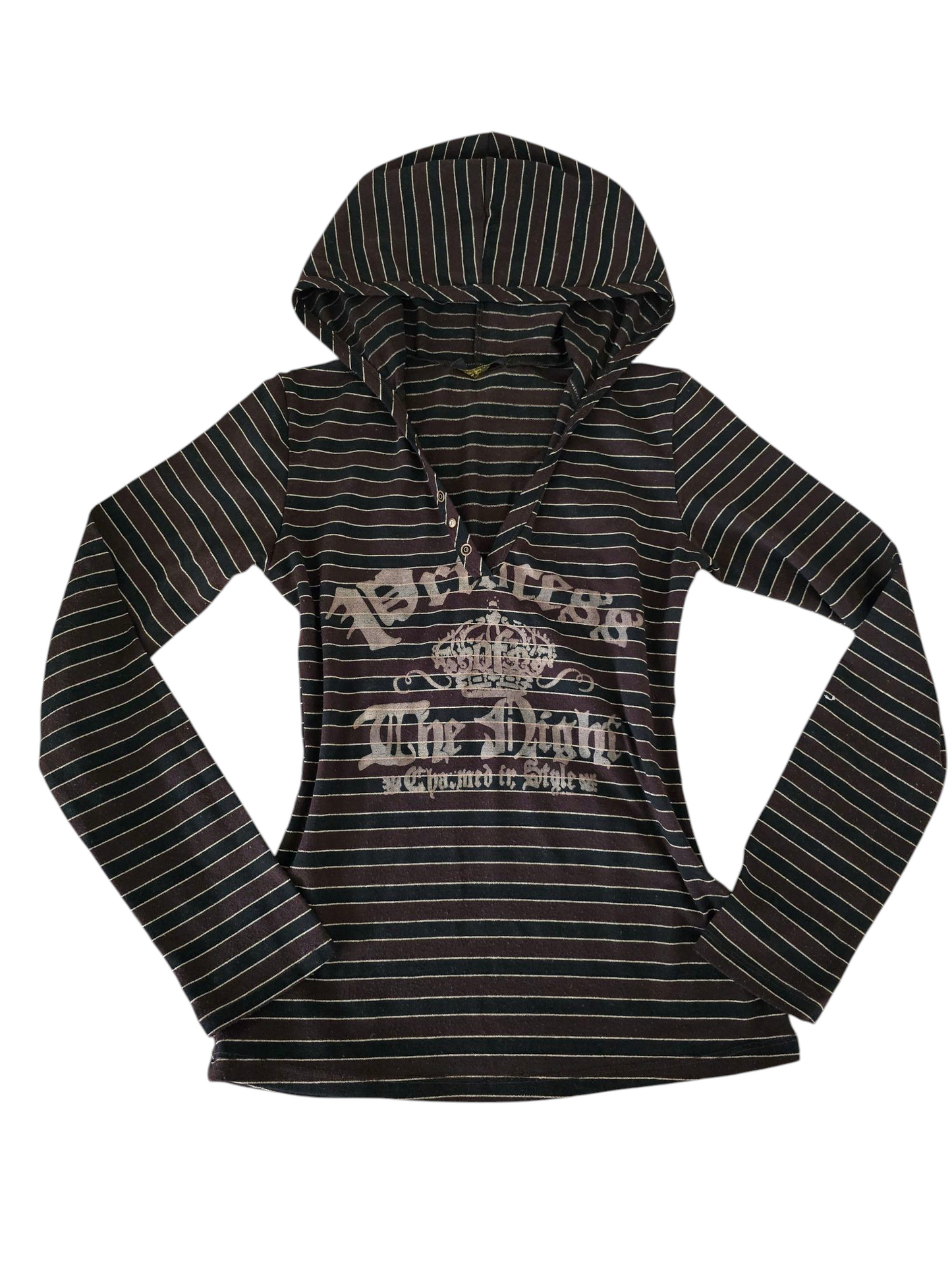 Y2k vintage striped softgrunge sweater