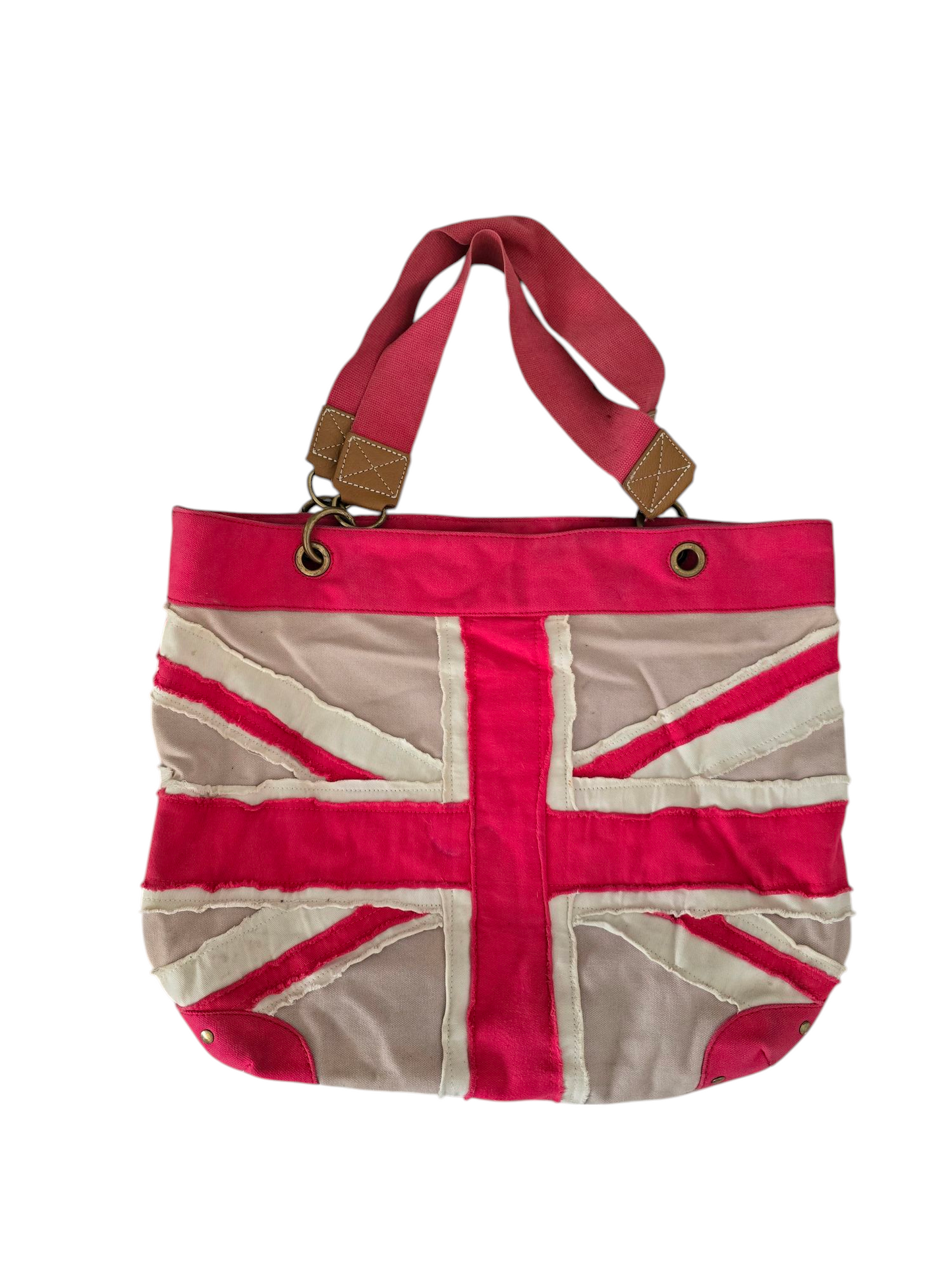 Y2k vintage indiesleaze british flag bag