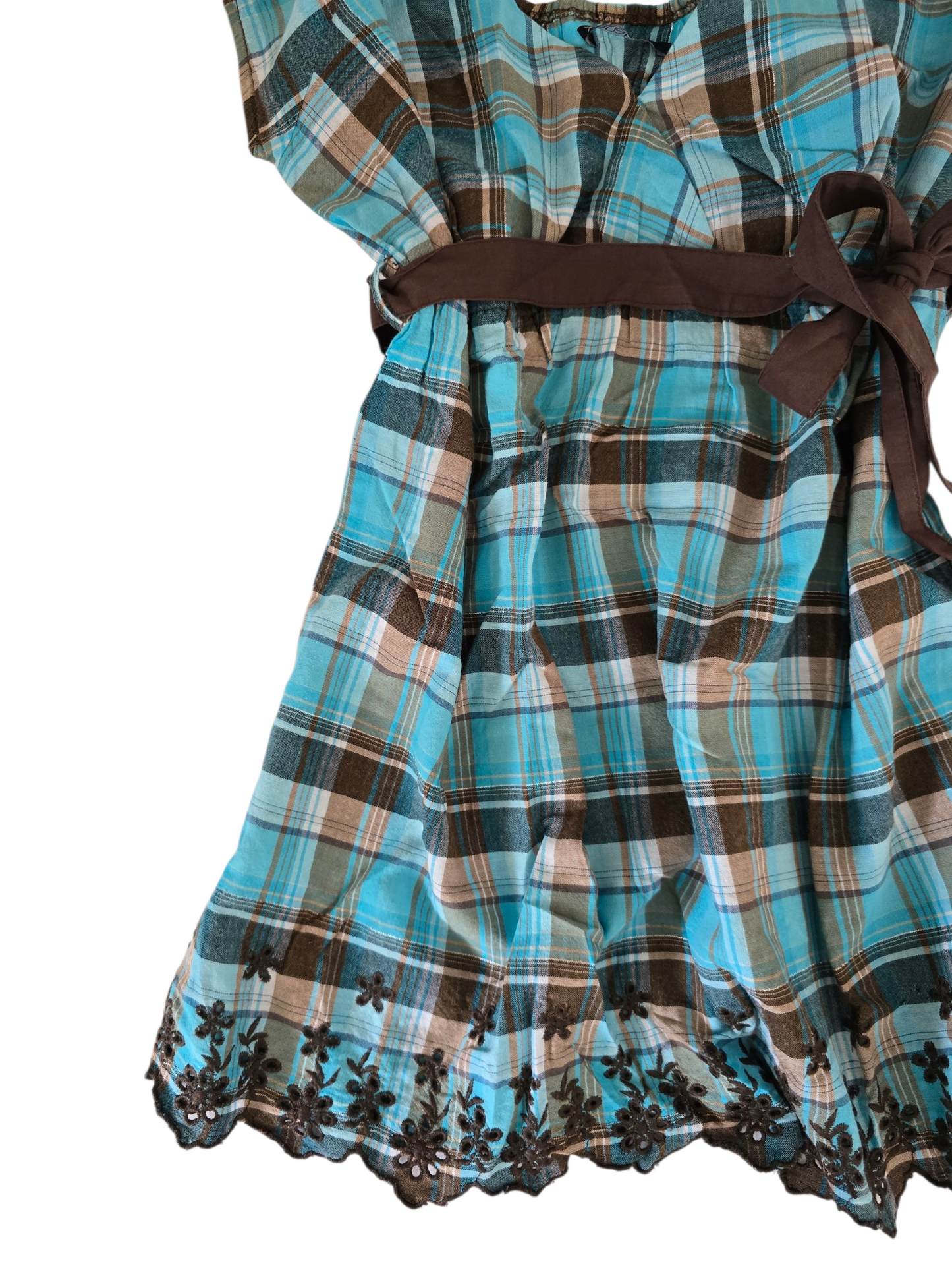 2000s vintage milkmaid plaid babydoll top - zimfriperie