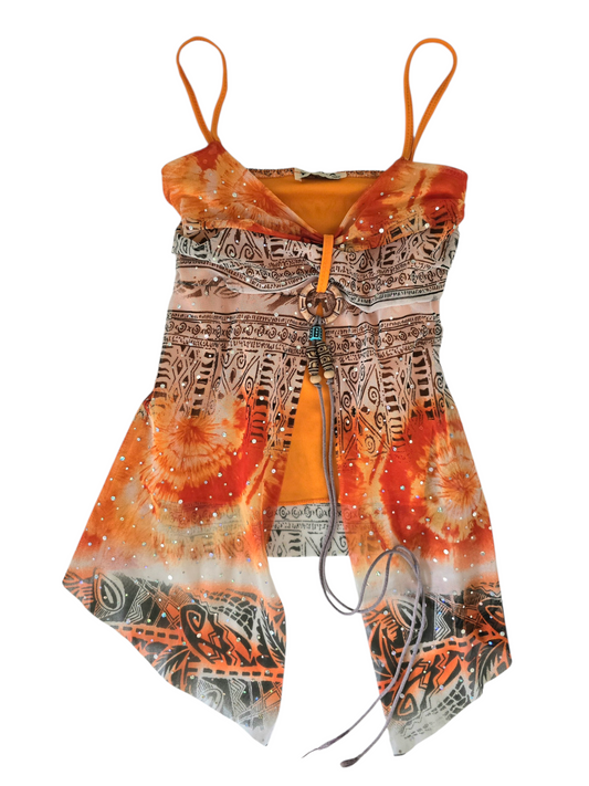 2000s vintage fairy boho babydoll top - zimfriperie