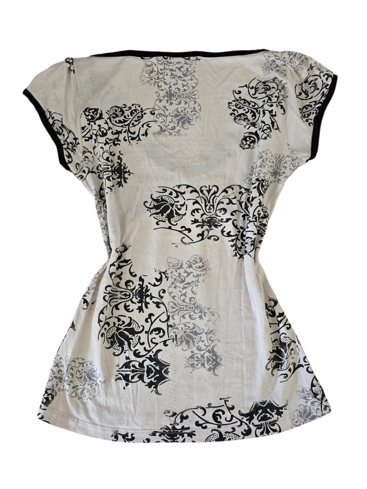 2000s vintage style yoga mom softgrunge babydoll top - zimfriperie