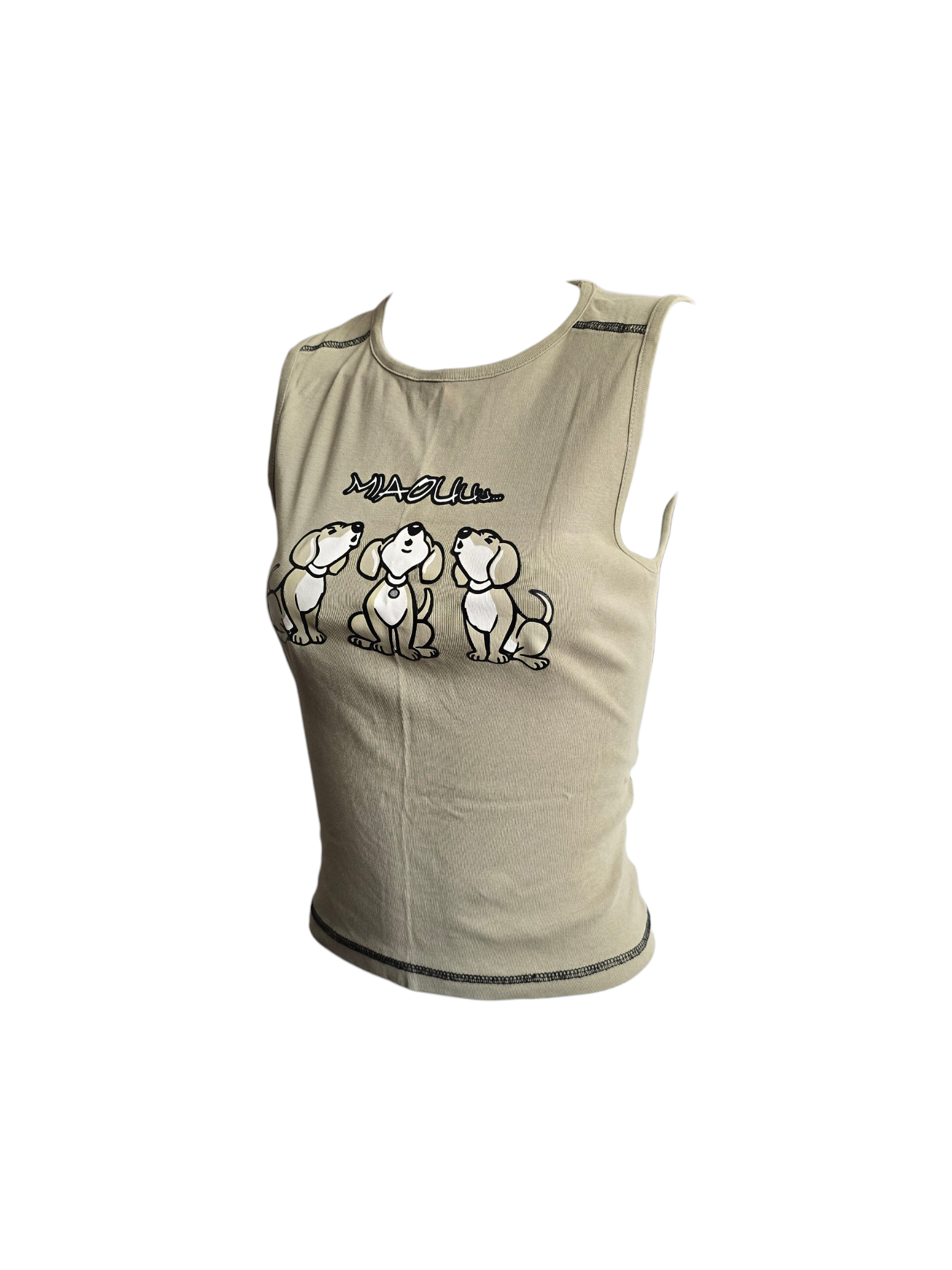 2000s vintage printed tank top - zimfriperie