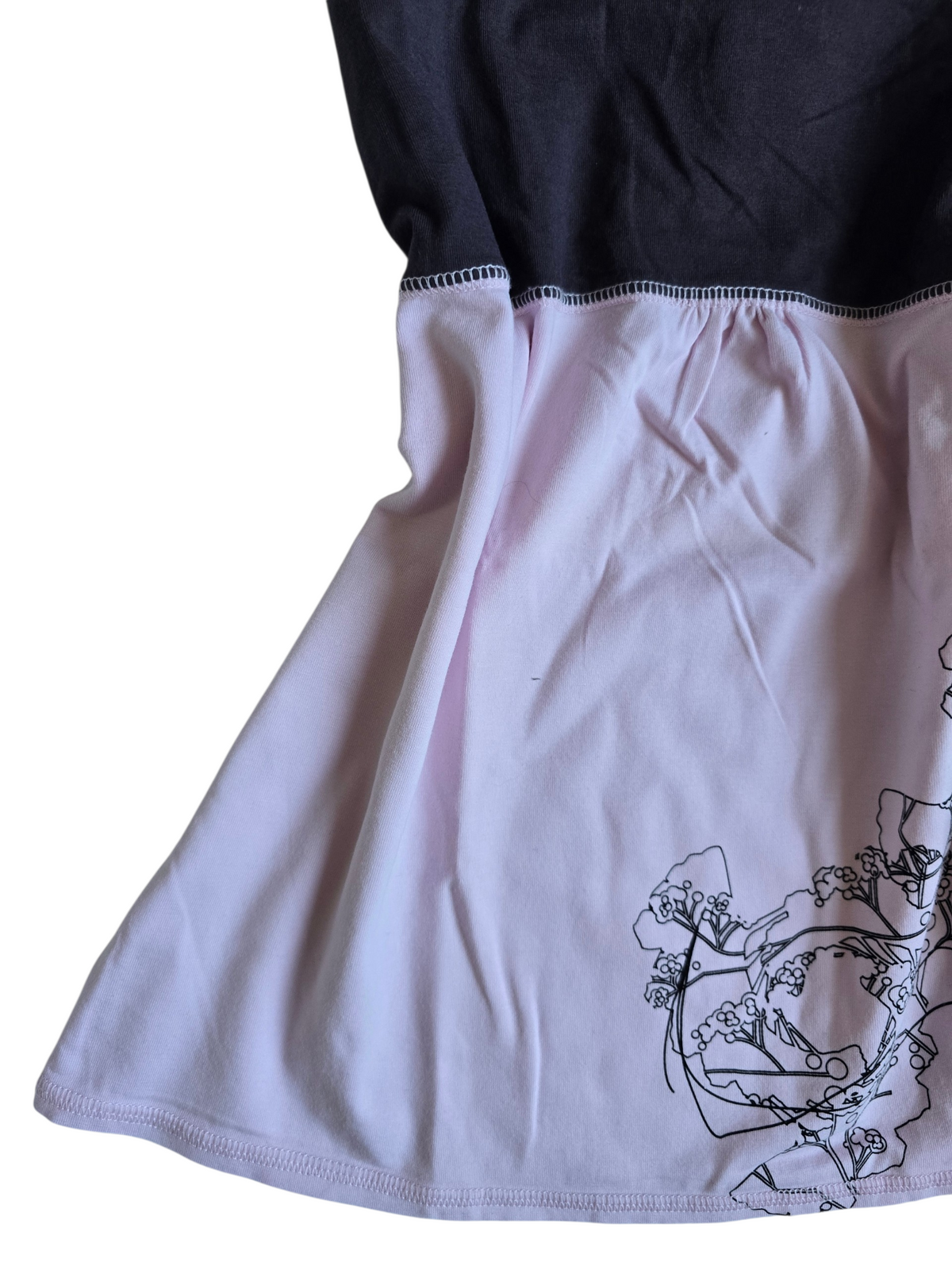2000s vintage activewear babydoll top