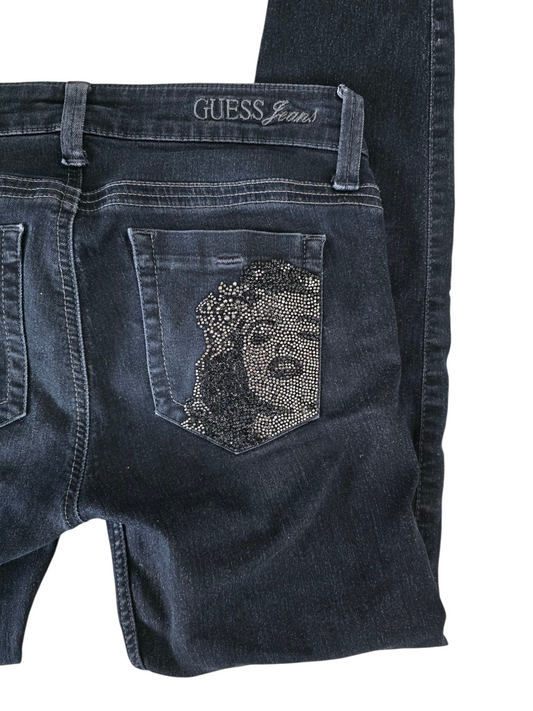 00s indiesleaze Guess denim slim pants