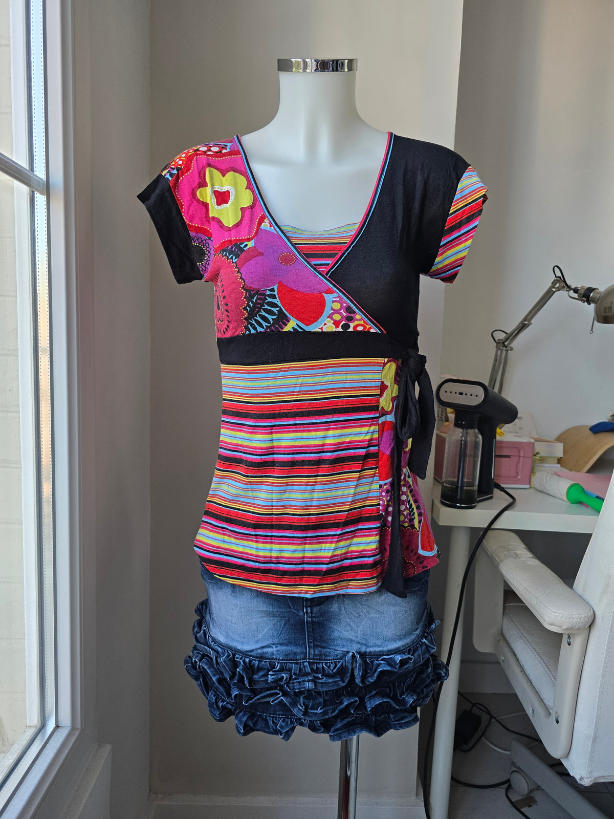 2000s vintage whimsy twee babydoll top