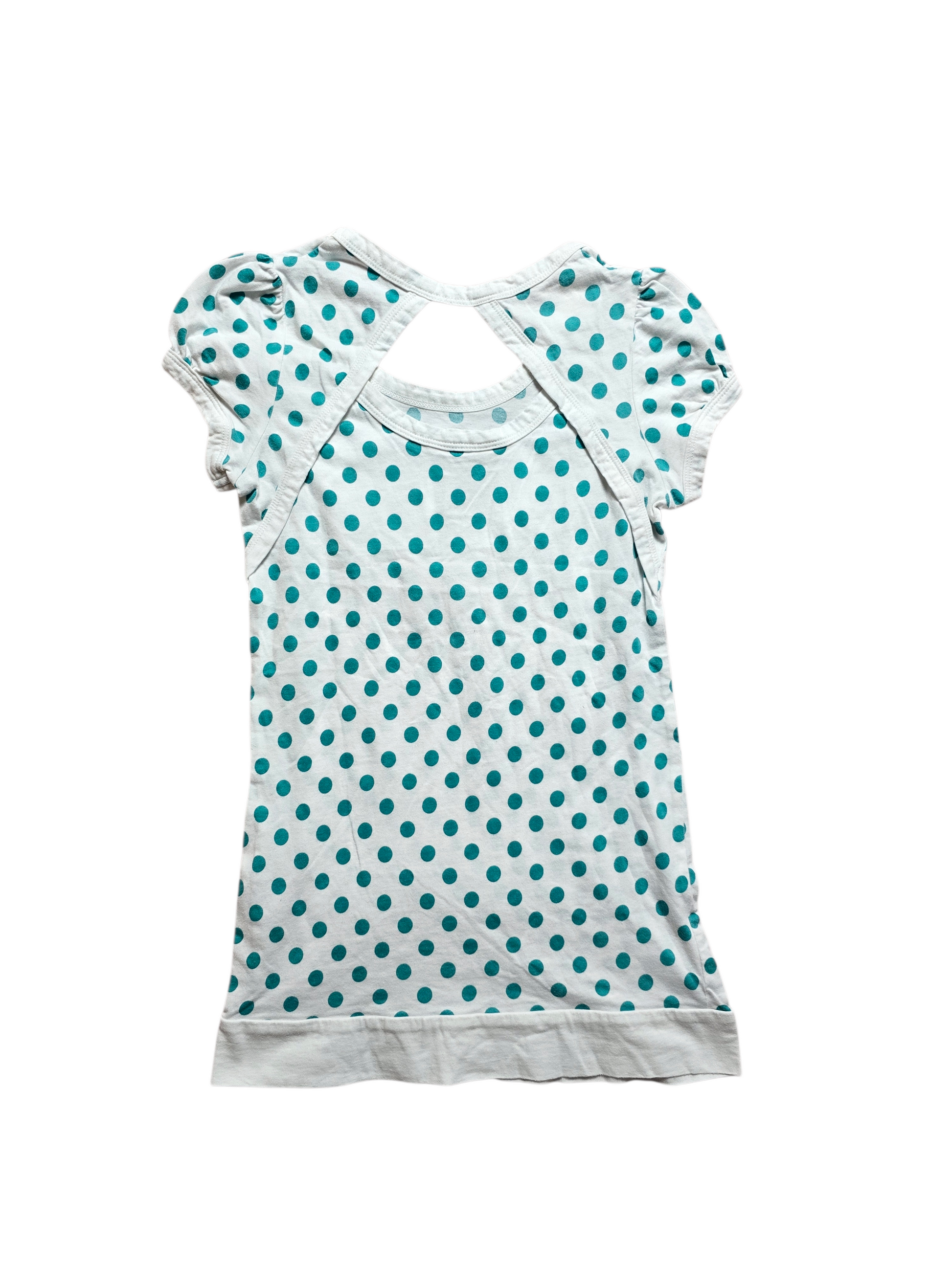 00s vintage Guess polka dots fitted top - zimfriperie