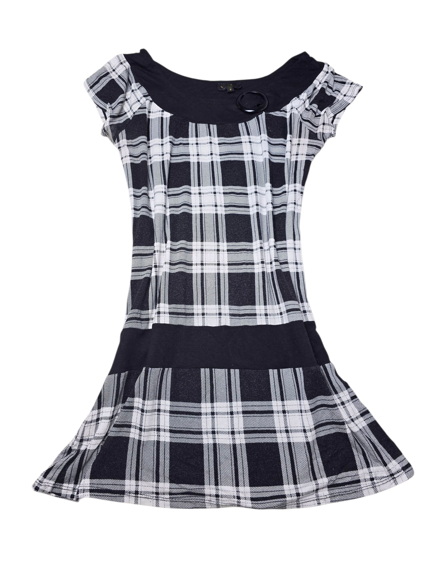 Dress vintage robe plaid carreaux 2000s coquette downtown girl twee 