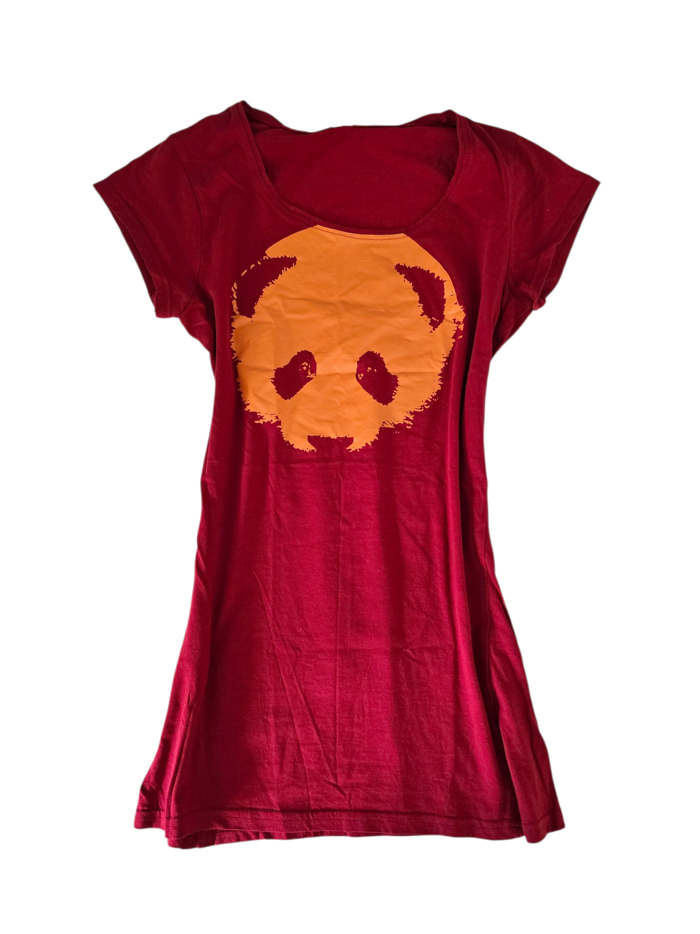 2000s vintage indie sleaze printed red tshirt - zimfriperie