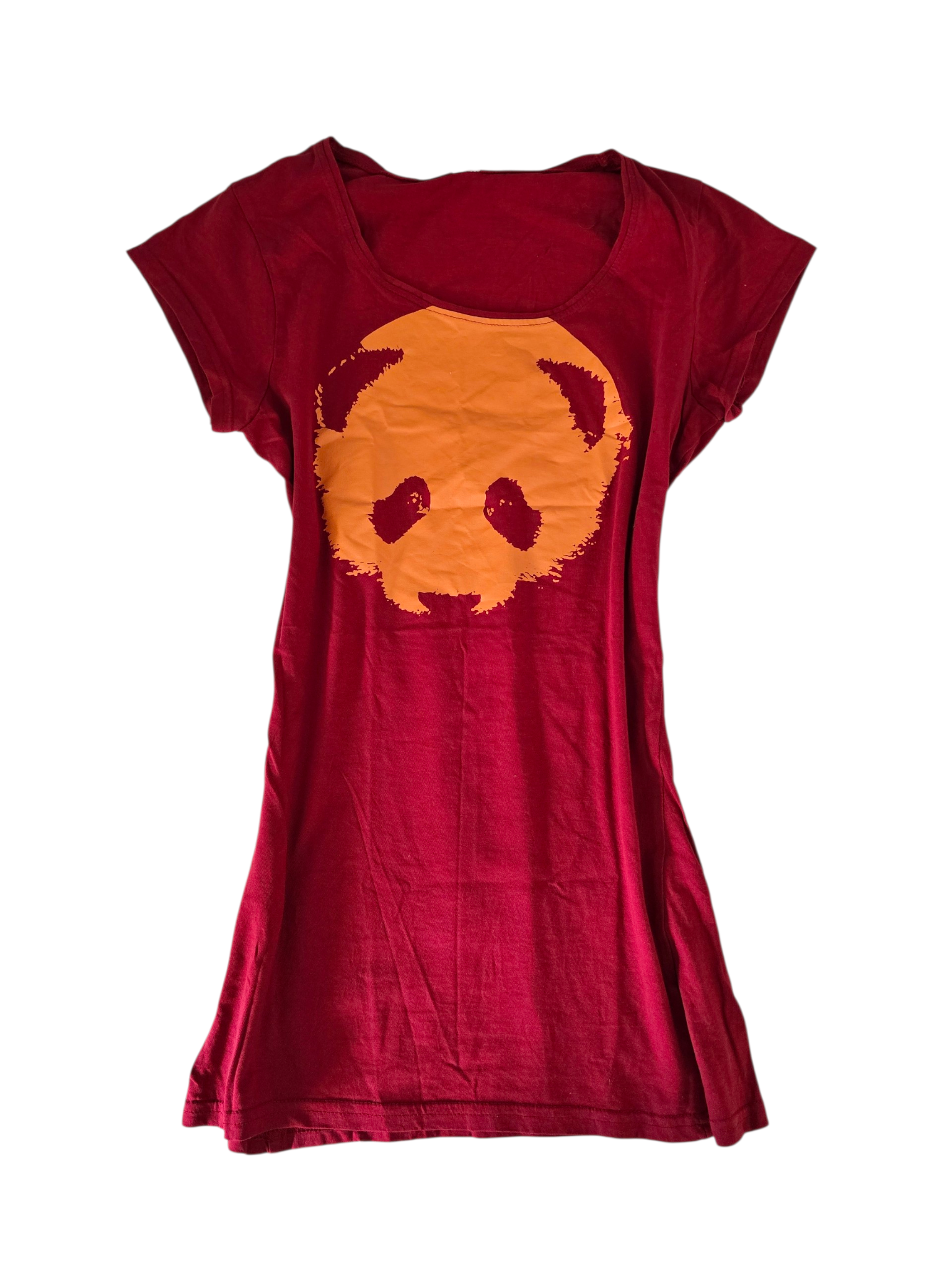 2000s vintage indie sleaze printed red tshirt - zimfriperie