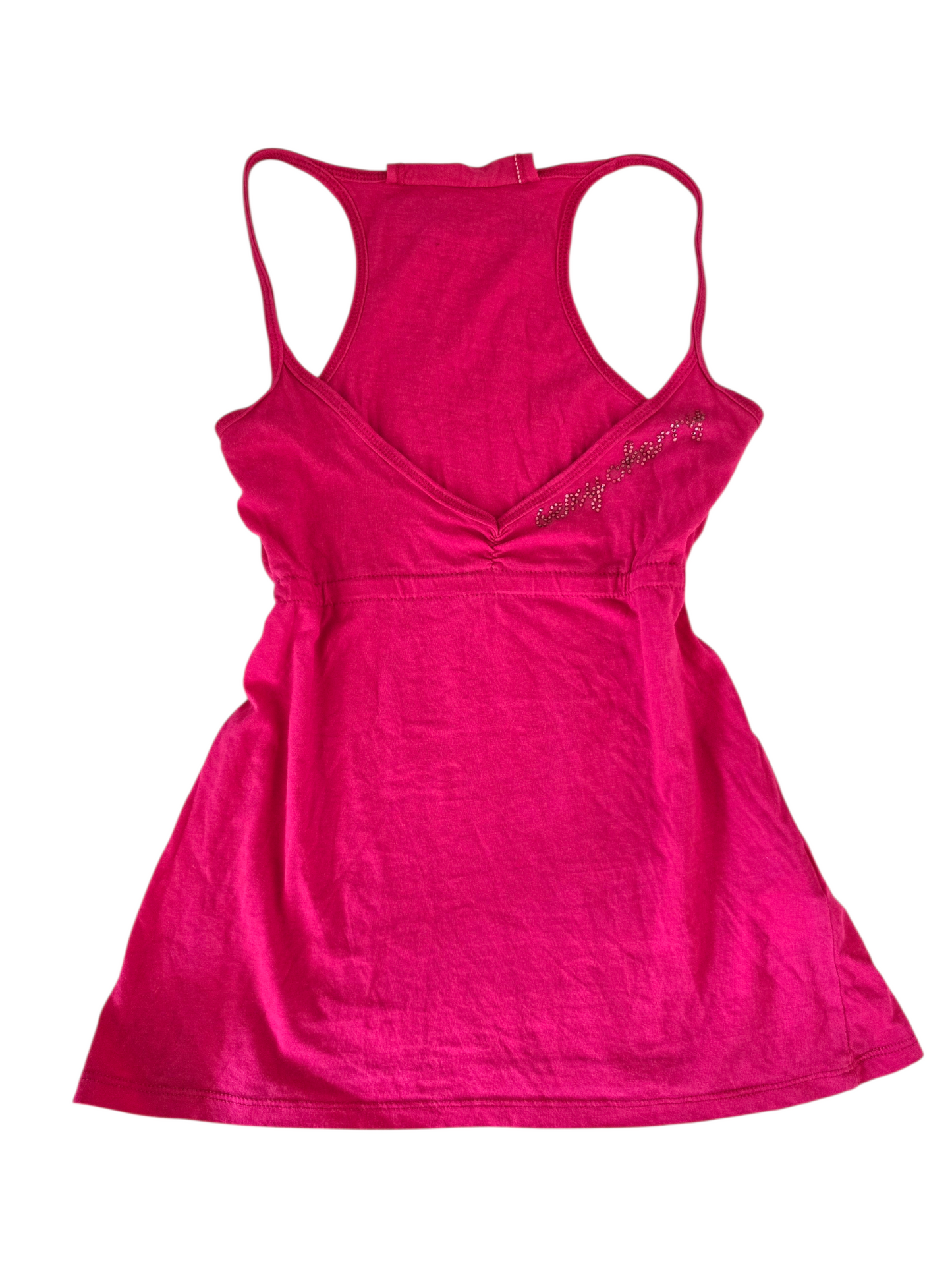2000s vintage mcbling babydoll pink top - zimfriperie