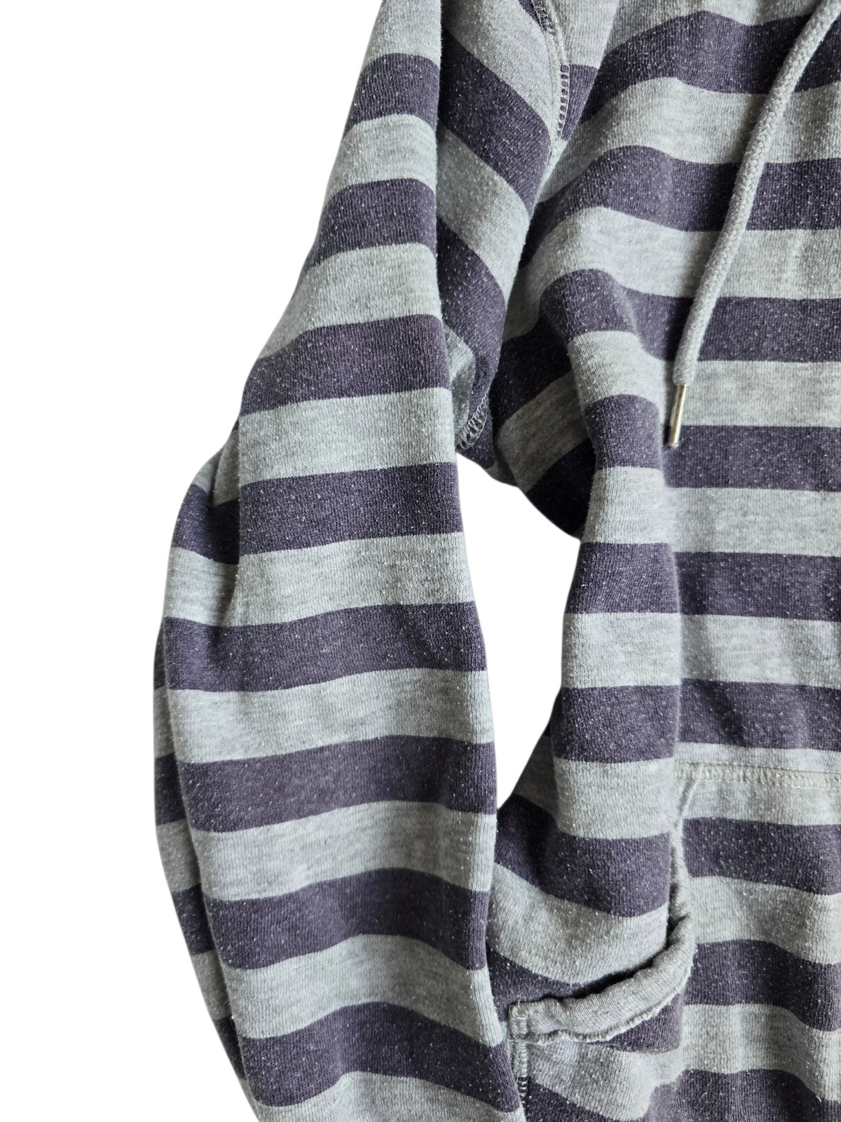 2000s vintage indie sleaze striped zip sweater