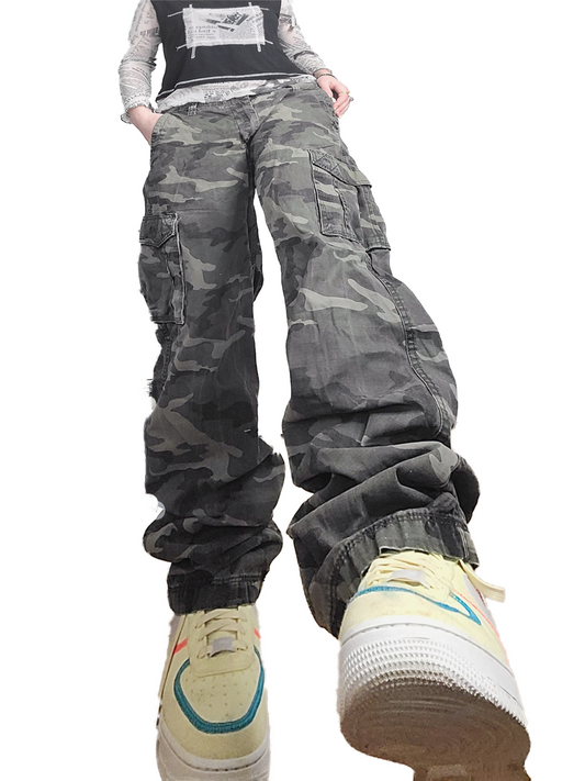 Overpants vintage cargo 90s vintage militaire streetwear oversize