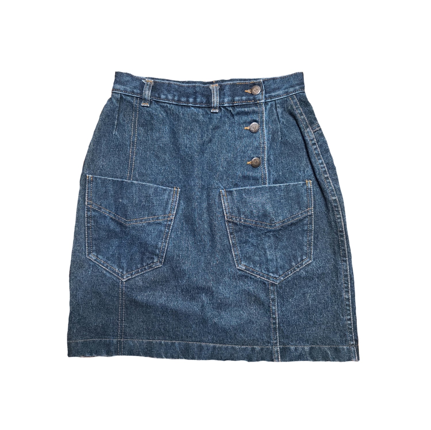 Jean skirt jupe 90s streetwear usa 