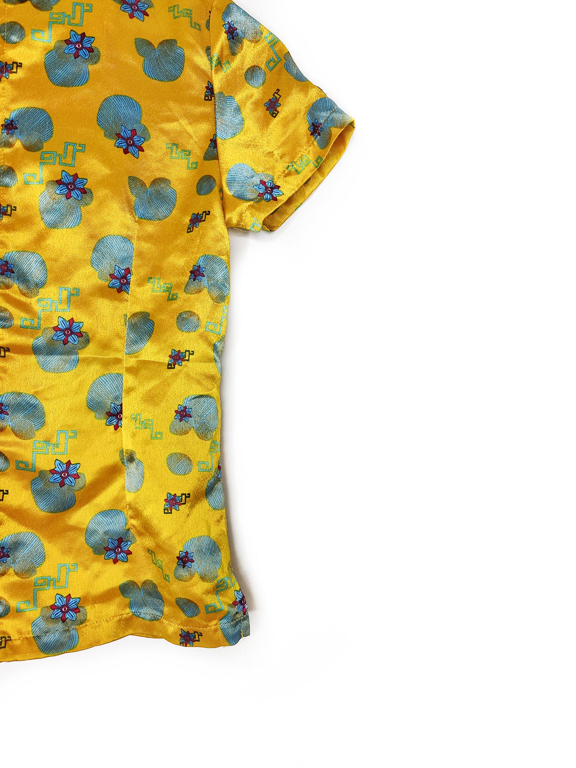 Blouse y2k en satin Ddp - zimfriperie