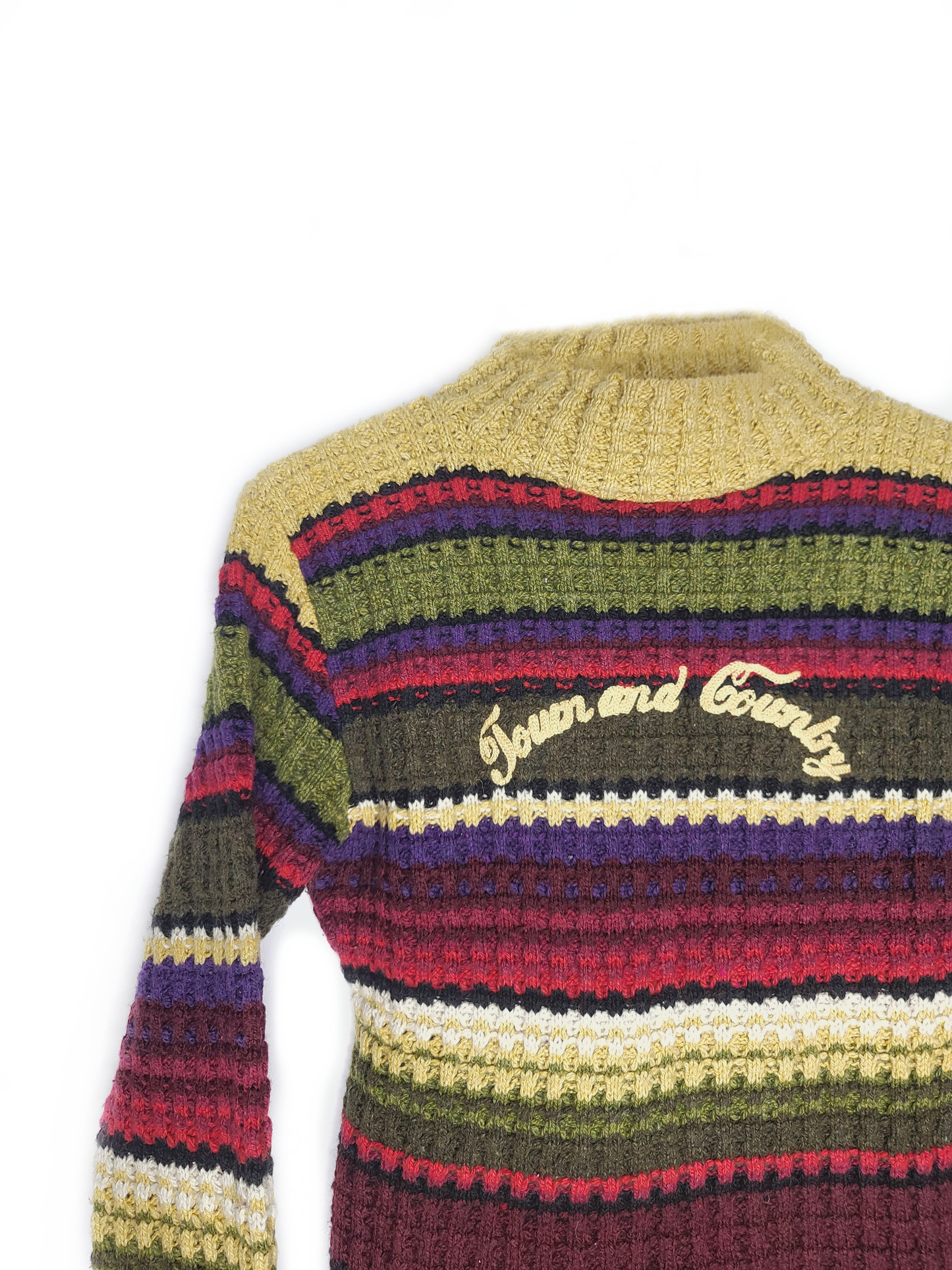 Pull 90s coloré Town & Country - zimfriperie