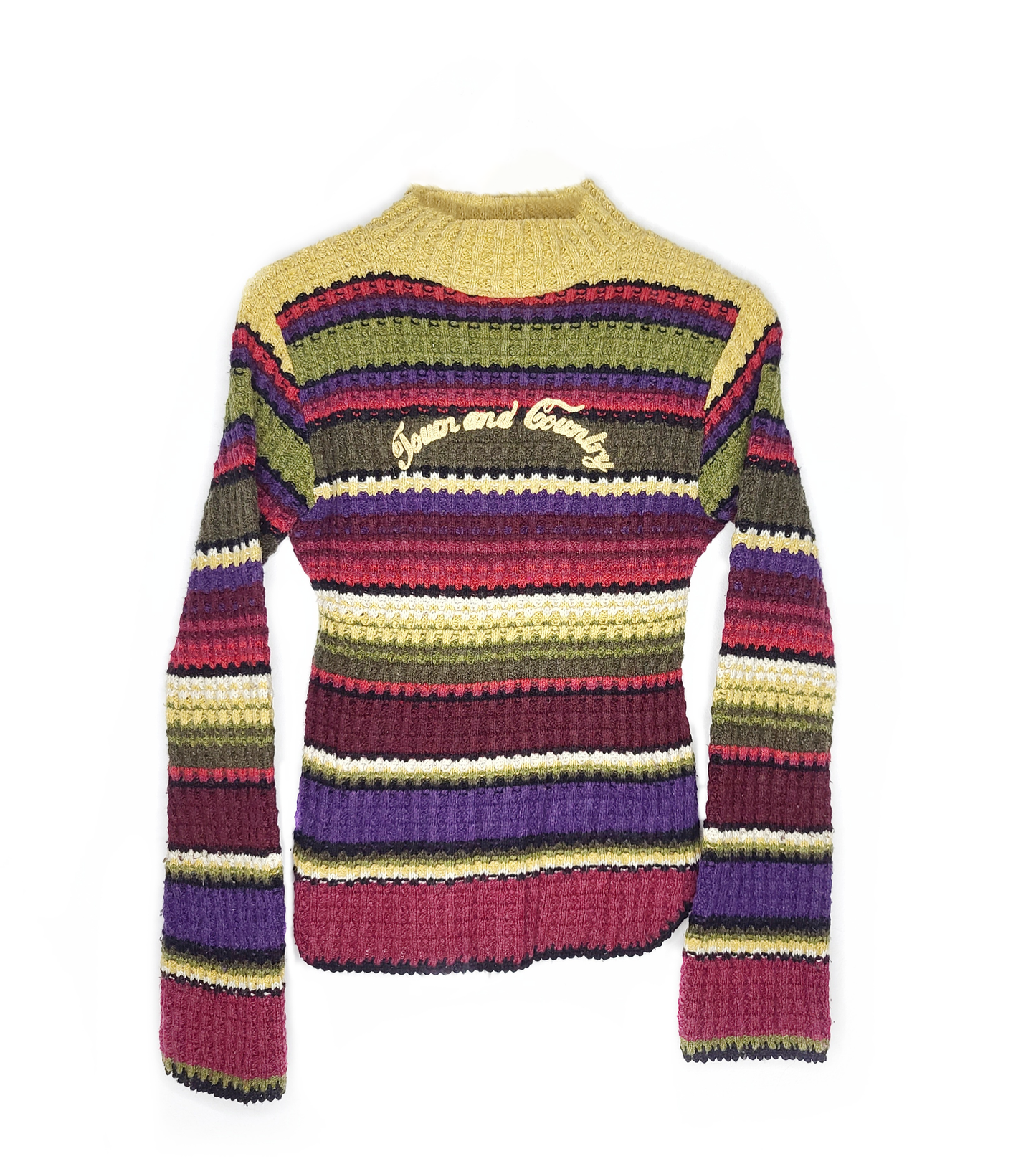 Pull 90s coloré Town & Country - zimfriperie