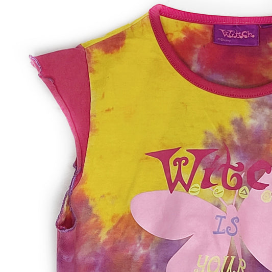 Croptop tie and dye y2k Witch - zimfriperie