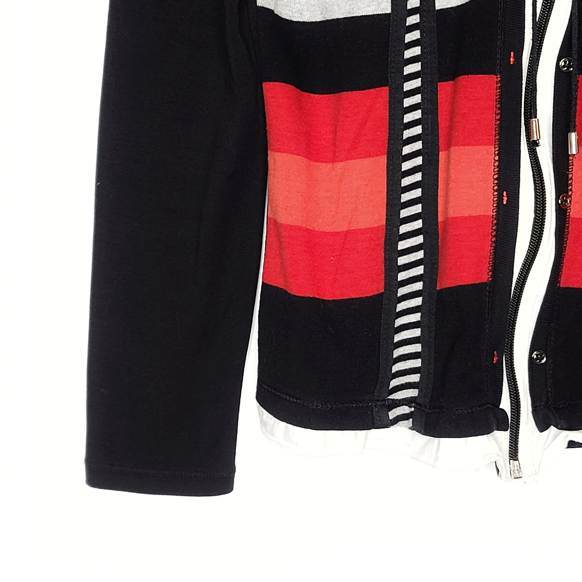 Top y2k cyber noir et rouge - zimfriperie