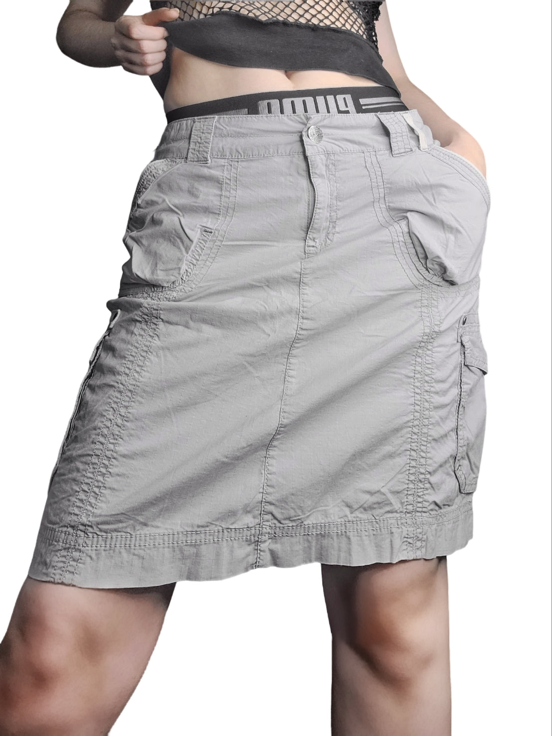 Vintage 90s cargo skirt