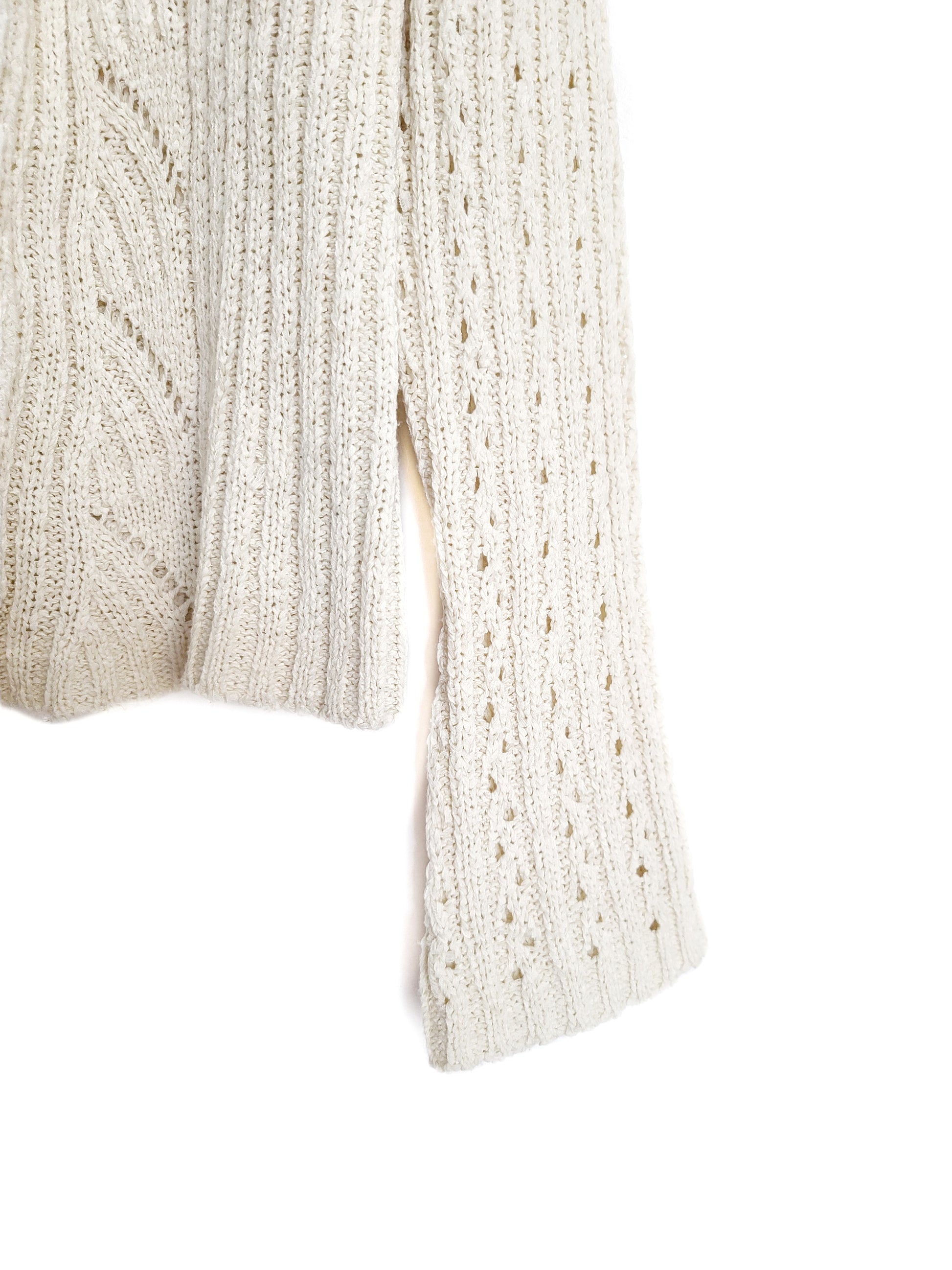 Gilet y2k vintage crème - zimfriperie