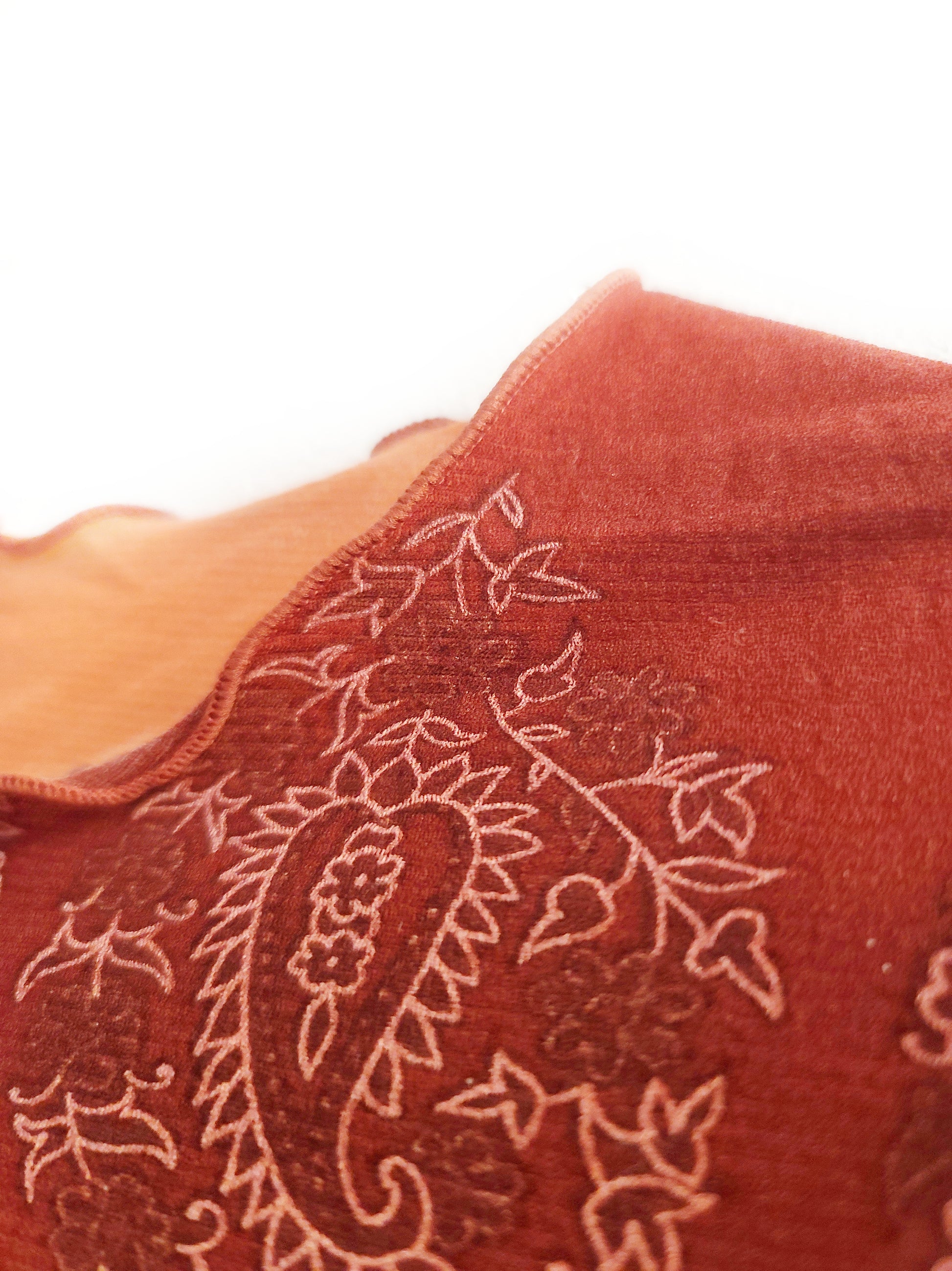 Top y2k mesh paisley - zimfriperie