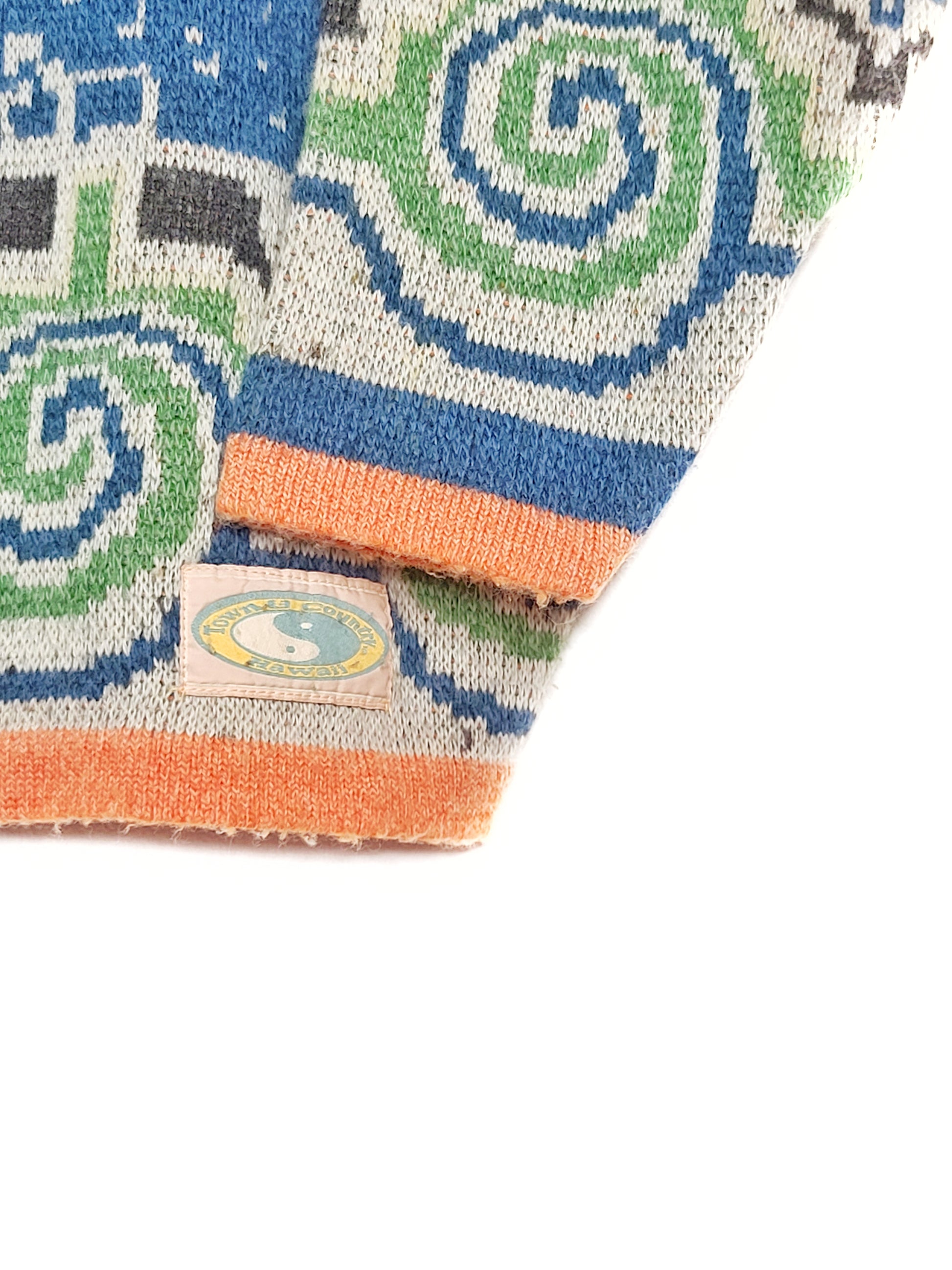 Pull vintage oversize 90s Town&Country - zimfriperie