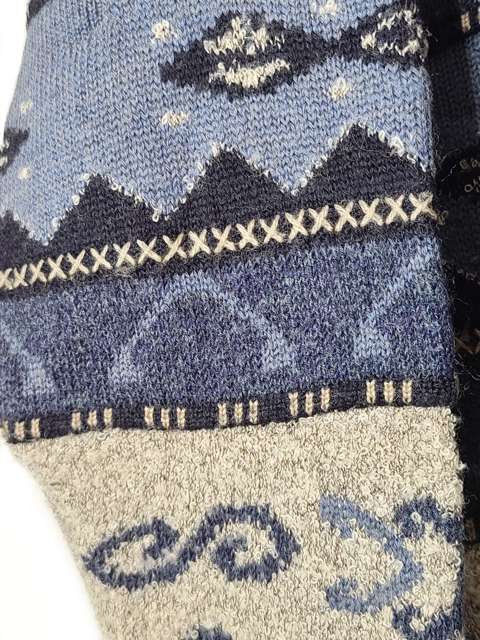 Pull d'hiver vintage oversize - zimfriperie