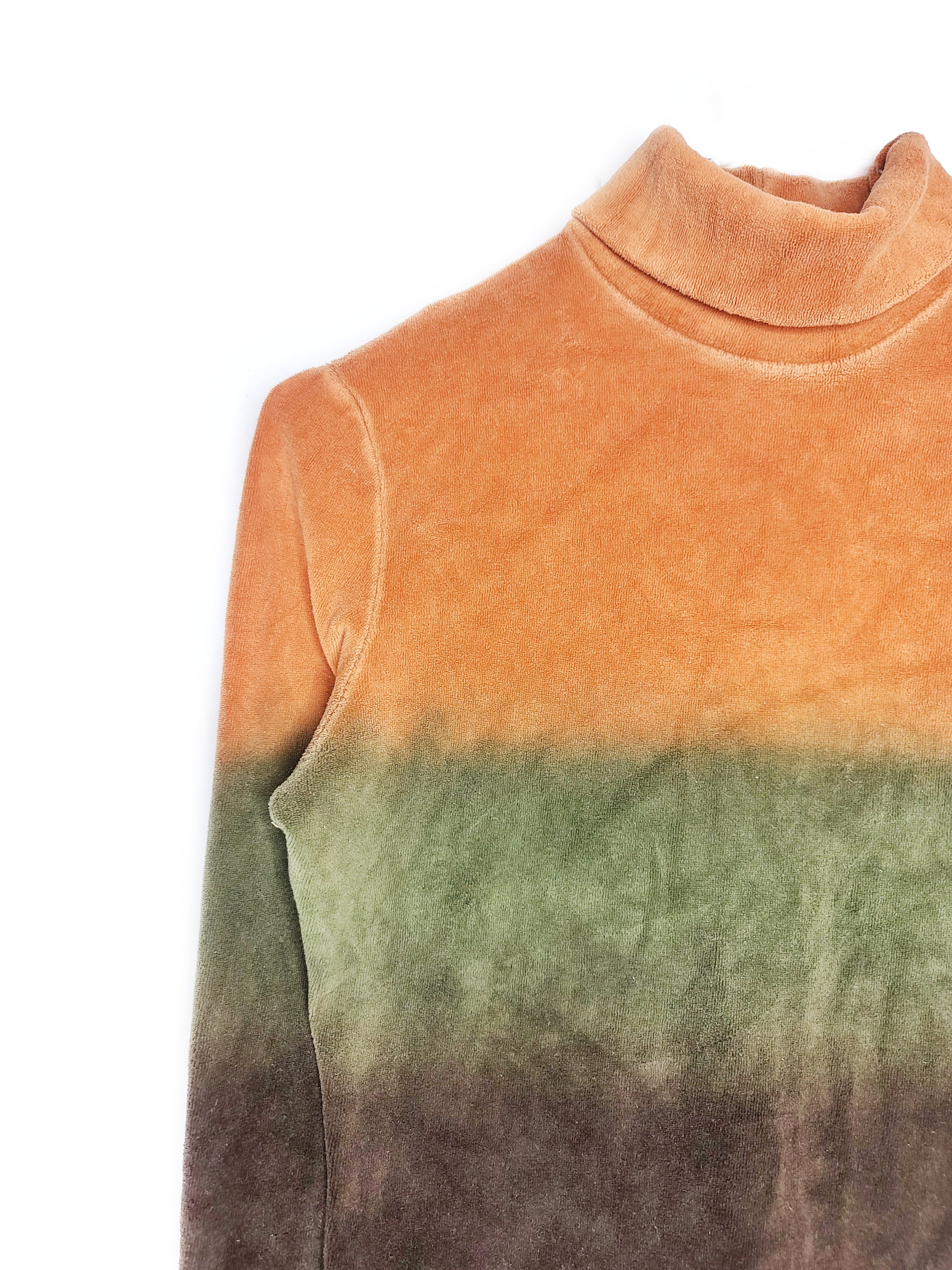 Top vintage en velours degradé - zimfriperie