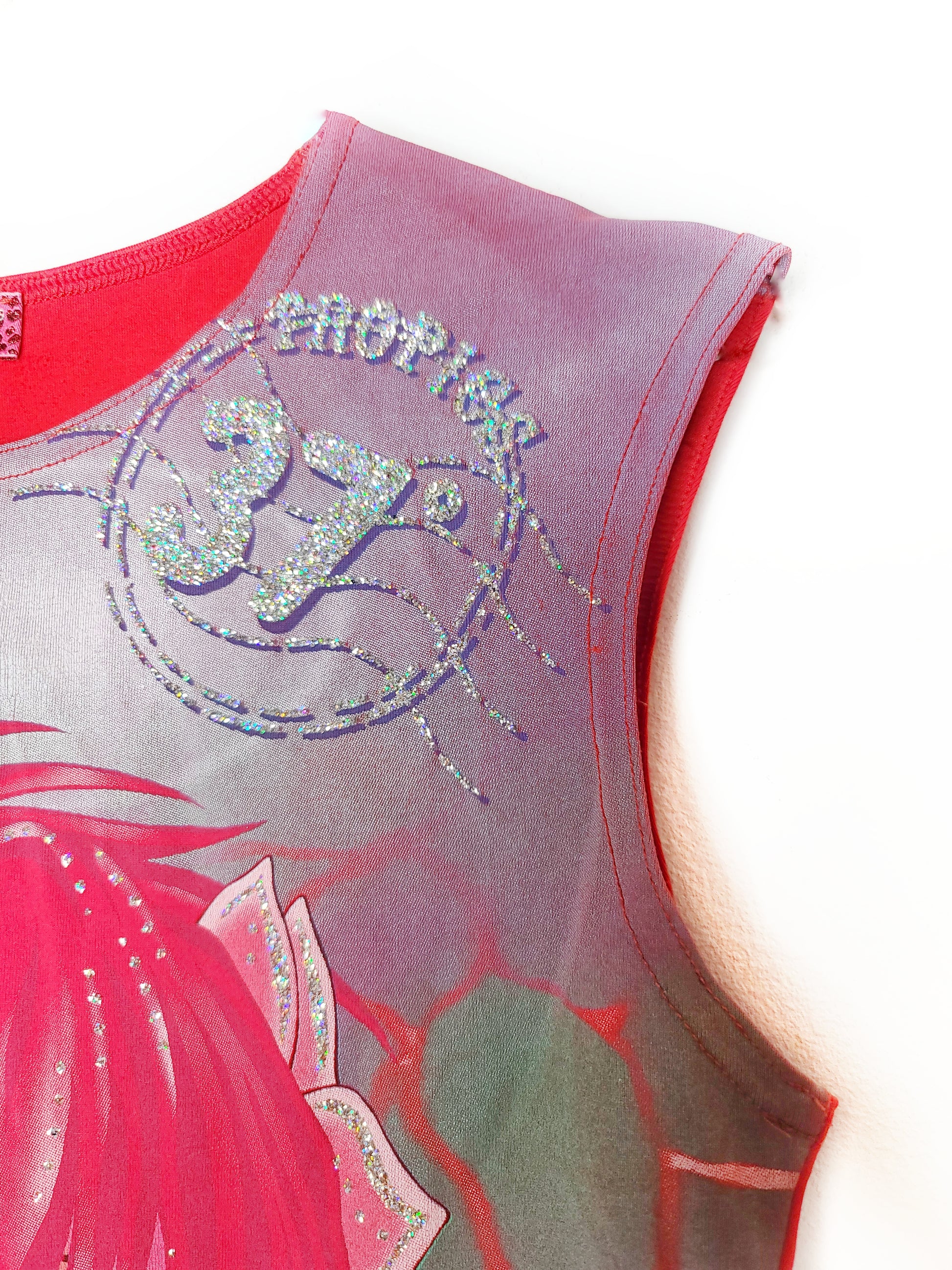 Top imprimé vintage manga - zimfriperie