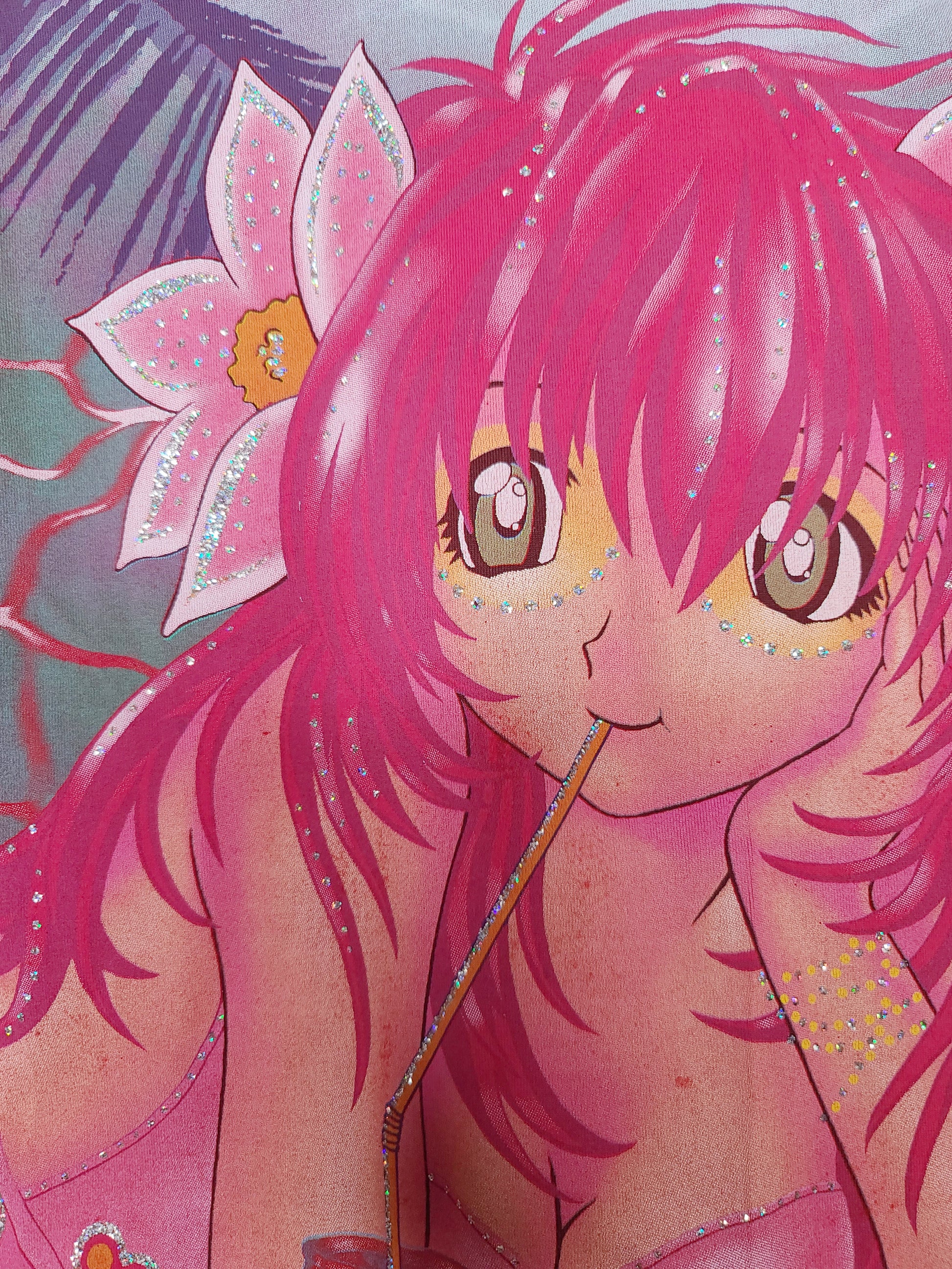 Top imprimé vintage manga - zimfriperie